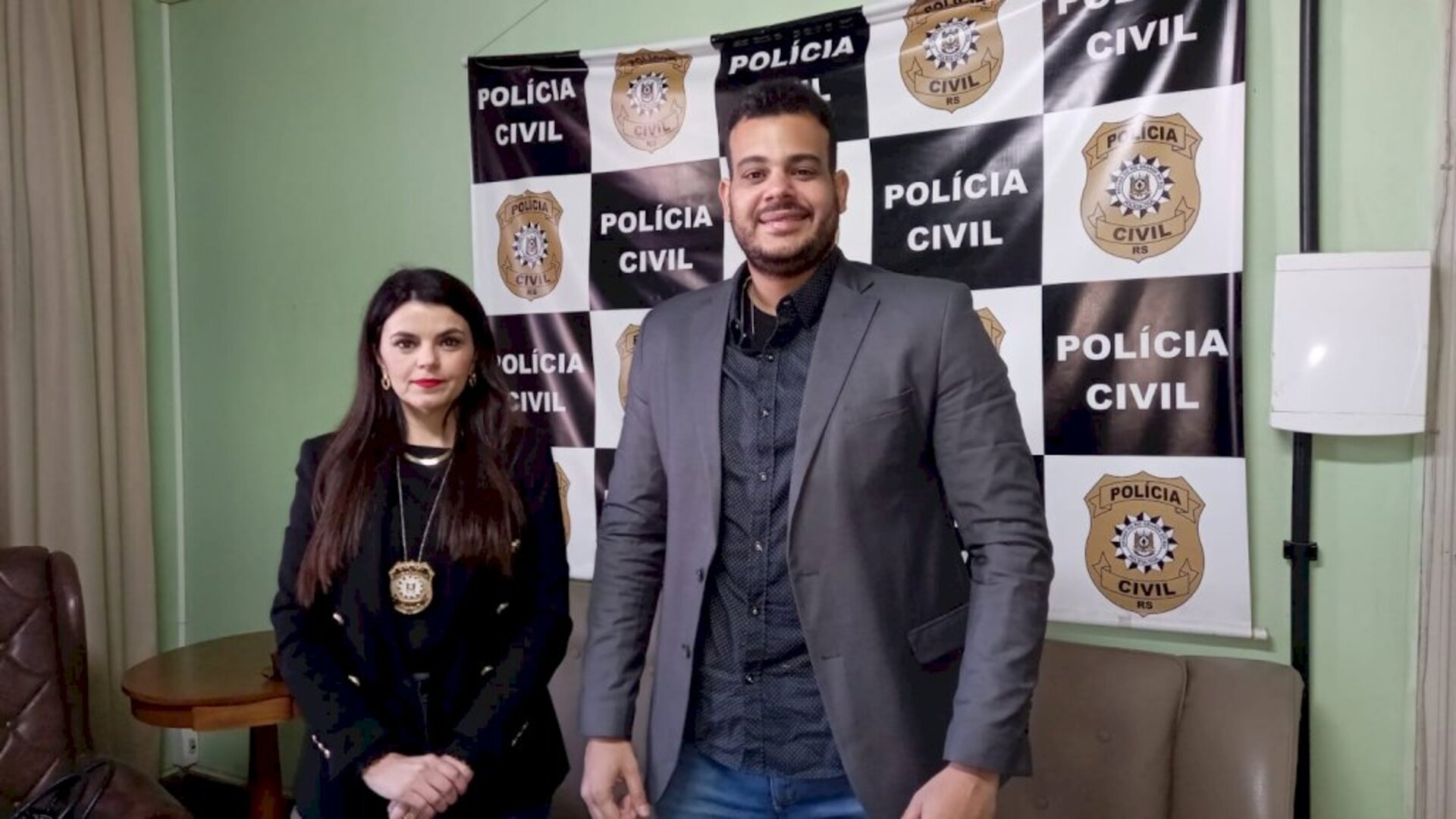 Waleska e Ferreira assumiram cargos de comando em Bagé e Dom Pedrito