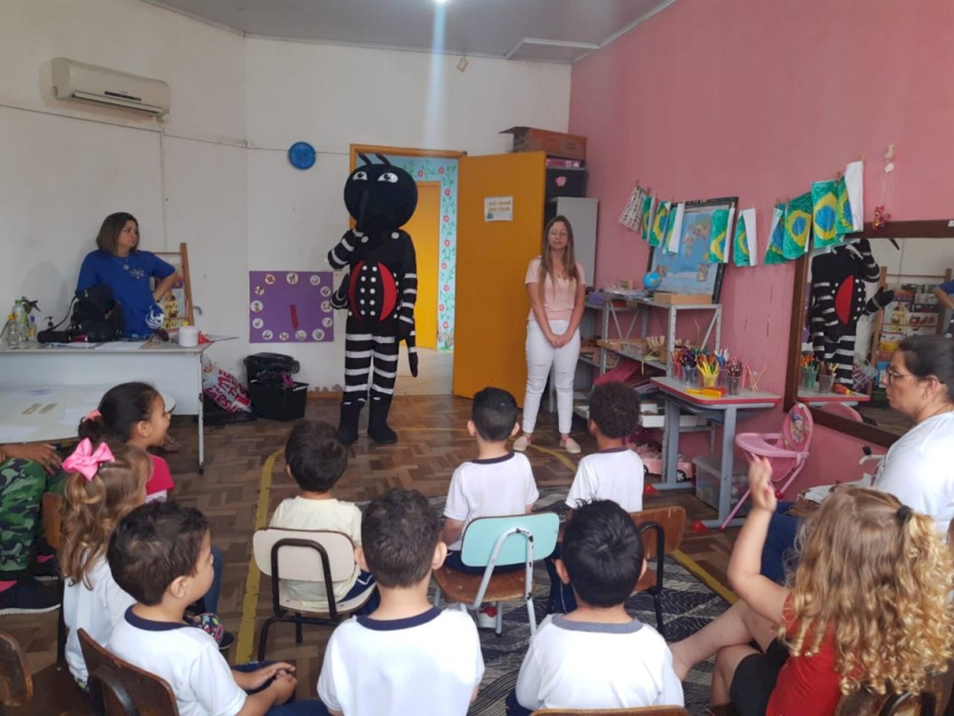 Palestras buscam formar agentes mirins no combate ao aedes