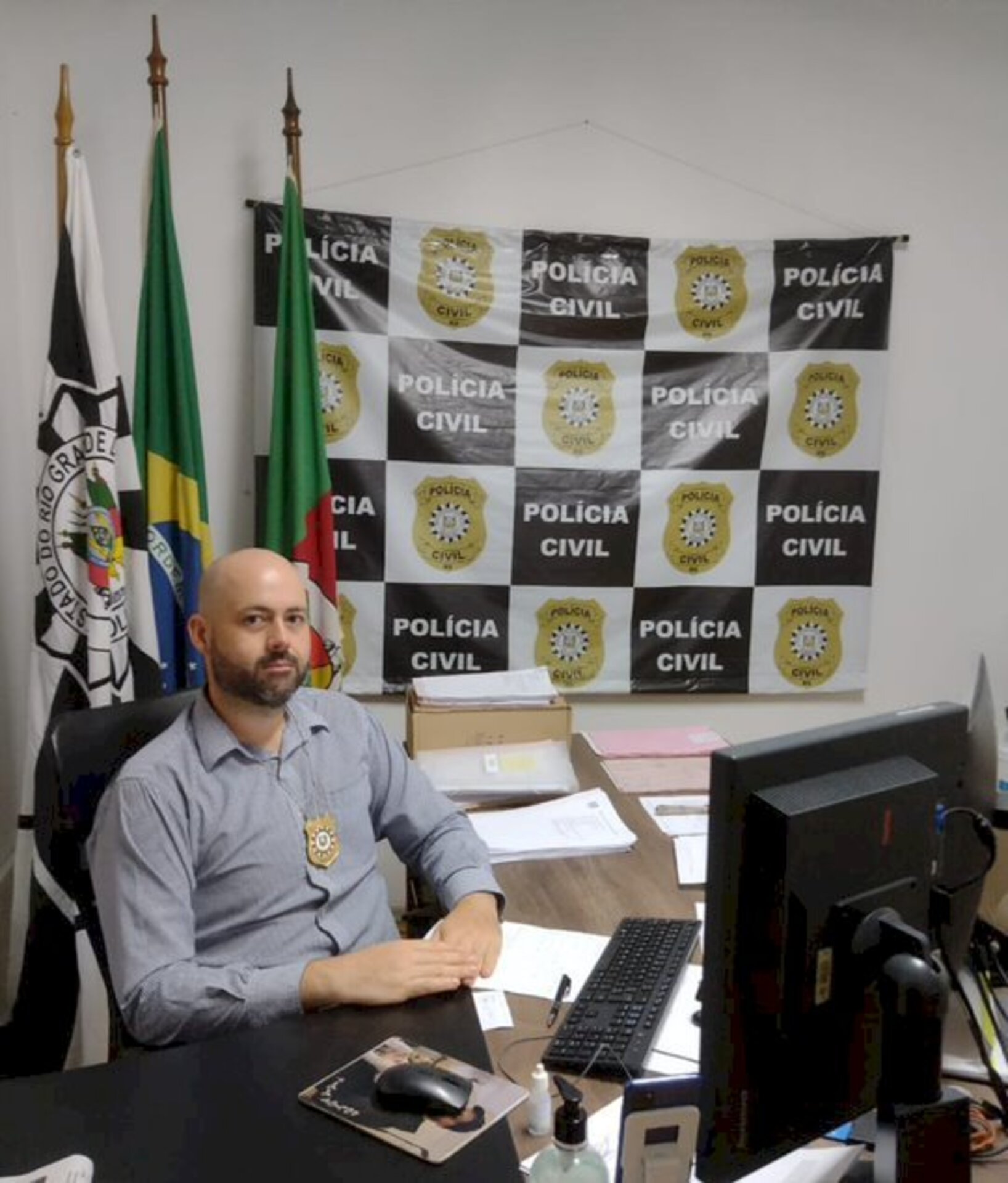 Delegado abordou eficiência da equipe da delegacia