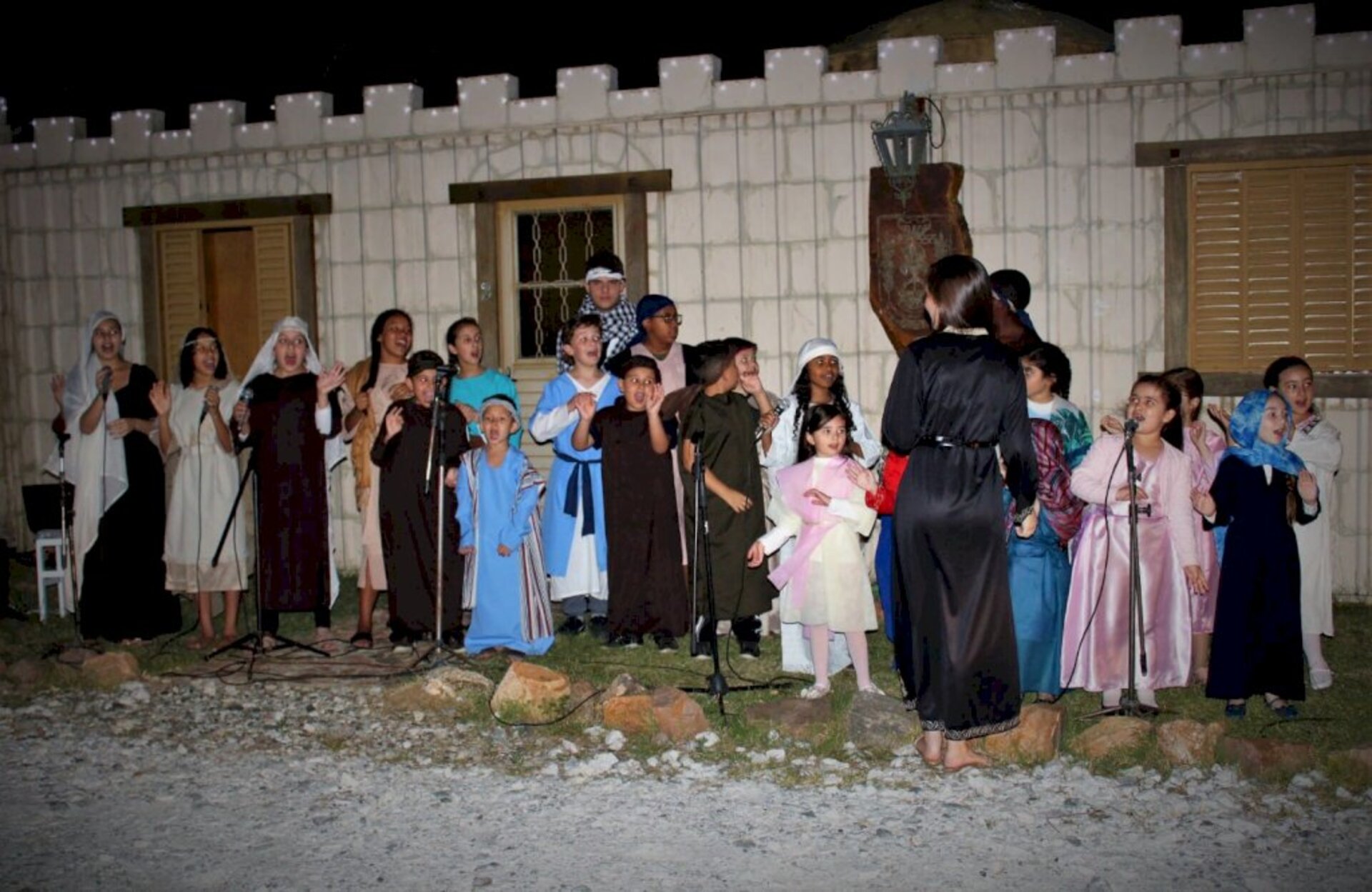 Seguindo a Luz do Natal teve trajeto drive in