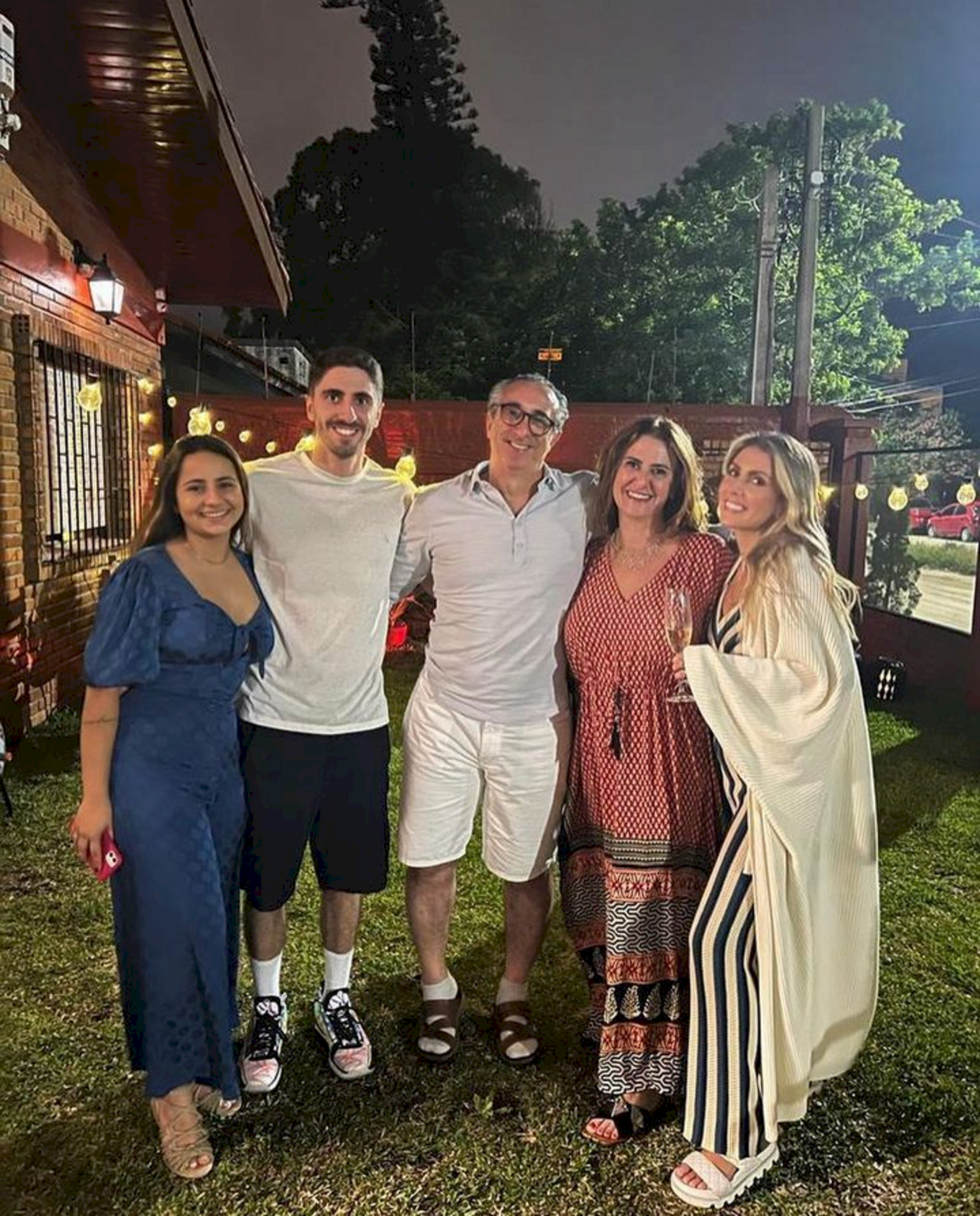 Eduarda Dupont Meireles, Jorge Kaé Neto, Jorge Kaé Filho, Mirian e Julia Kaé curtiram o Natal no Cassino