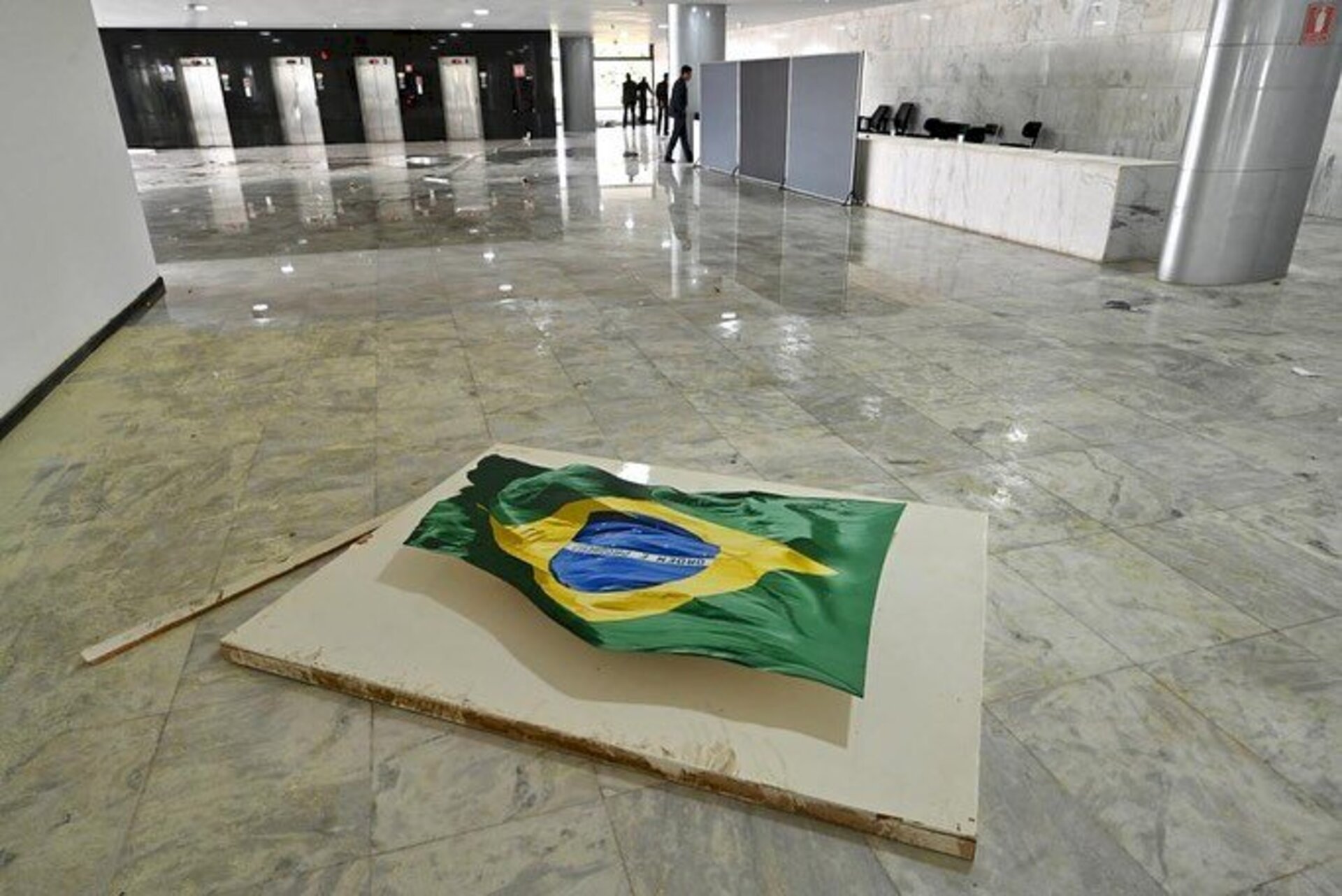 Todos estavam envolvidos nas depredações em Brasília