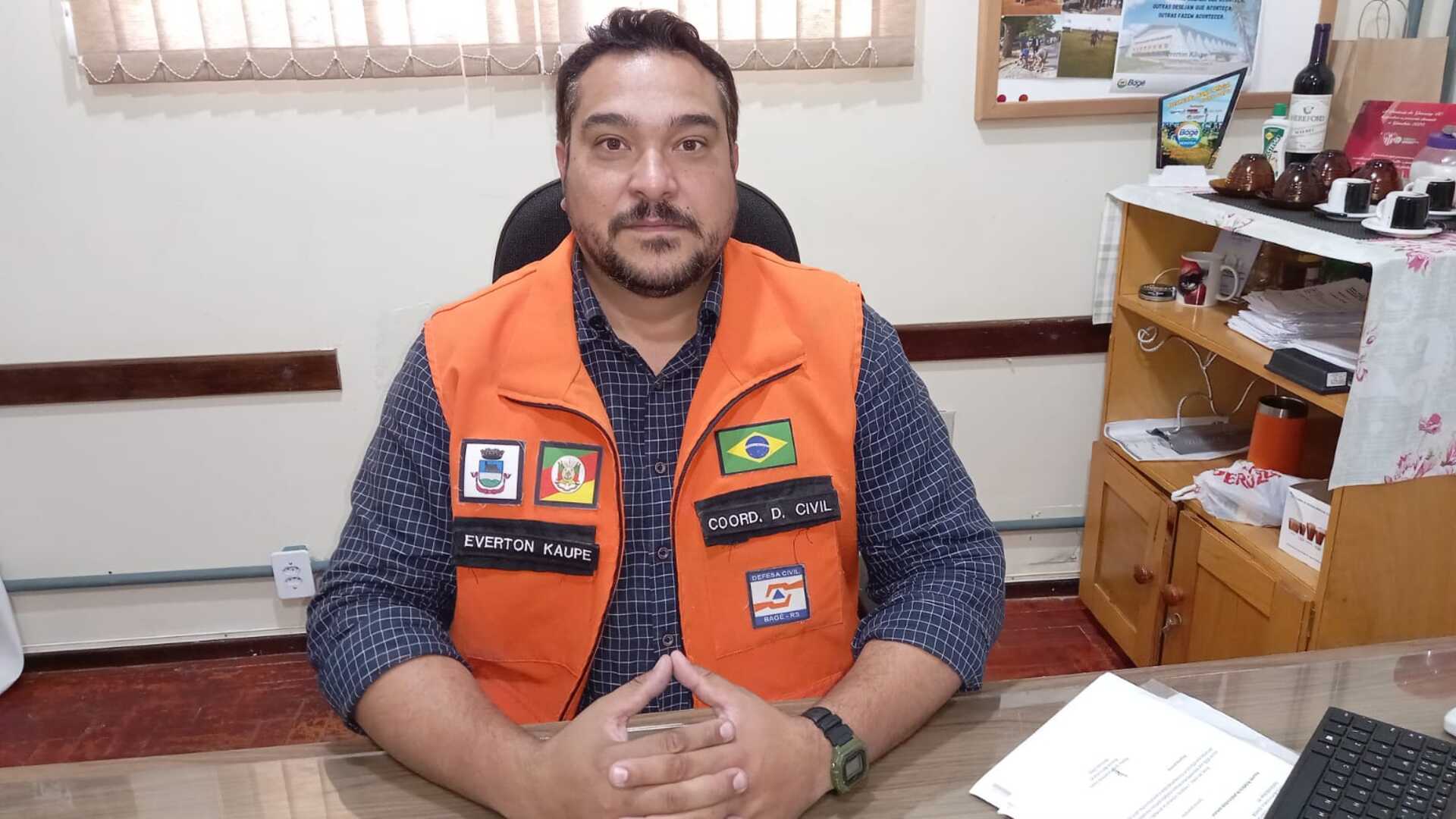 Kaupe coordena da Defesa Civil do município