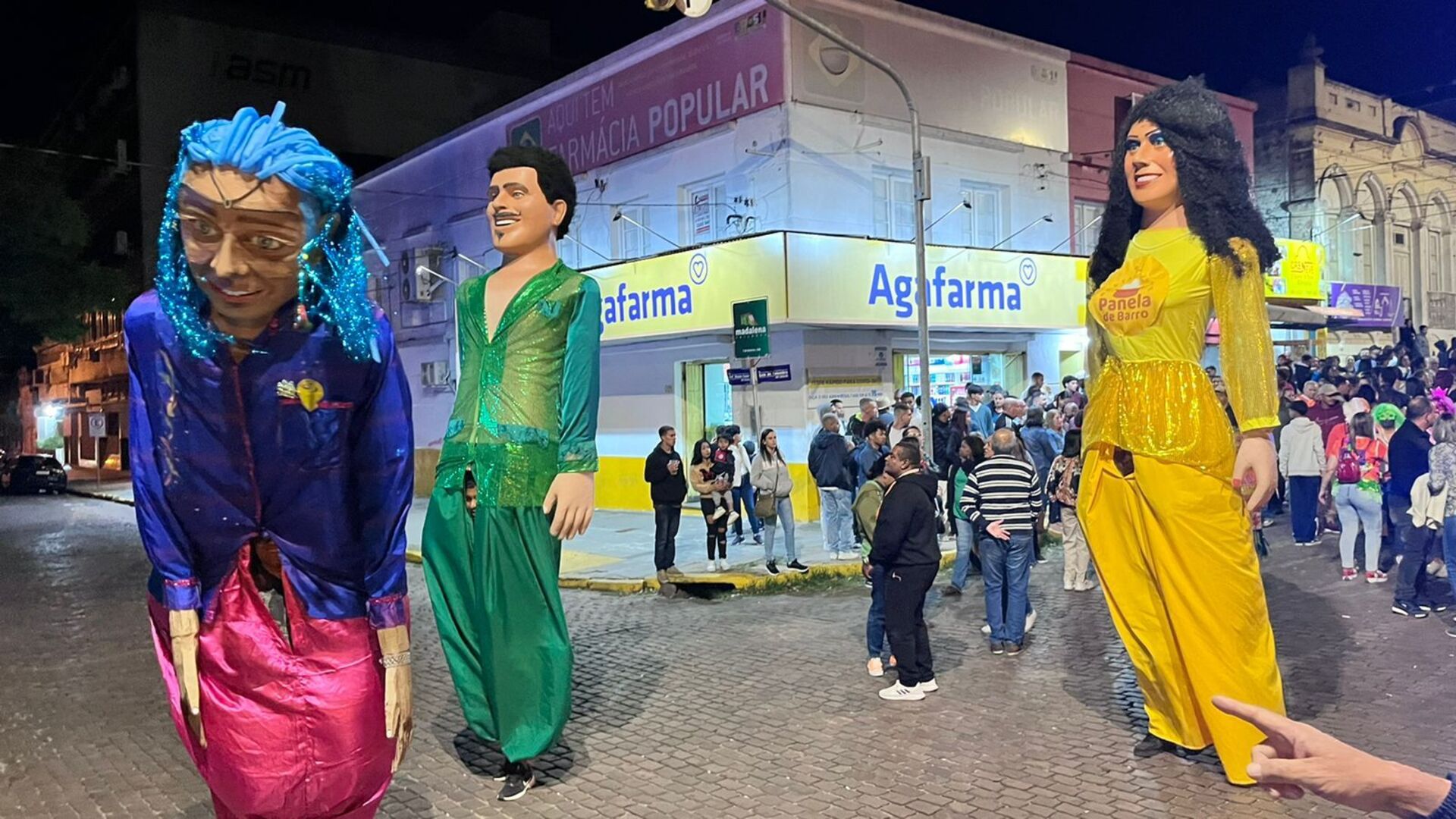 Famílias brincaram com a Rubens Veiga