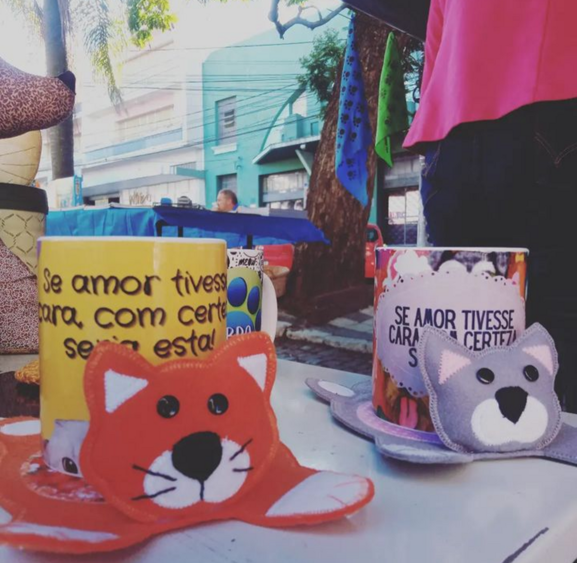 Haverá produtos diversos à venda