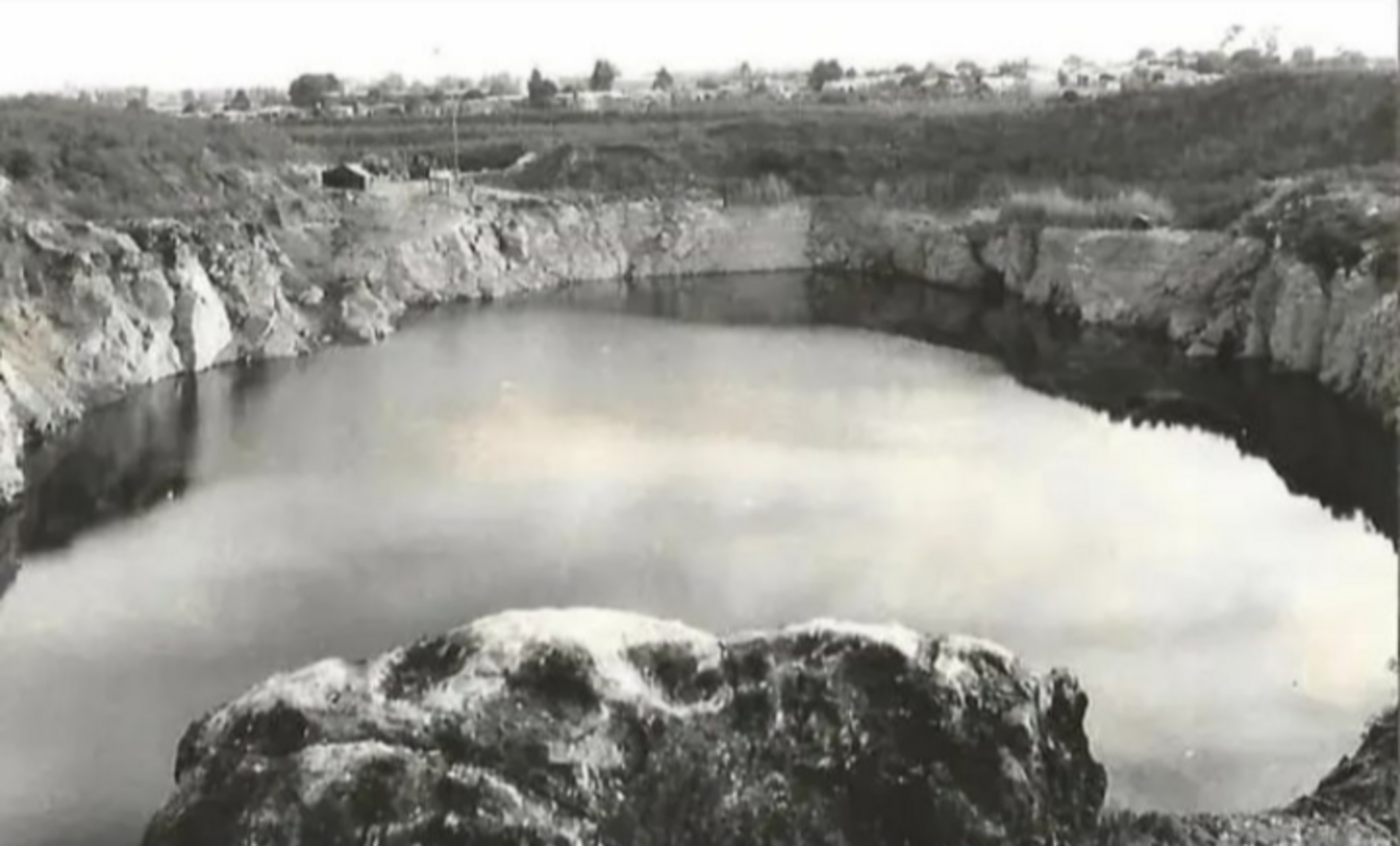 As Pedreiras no ano da maior seca, a de 1989