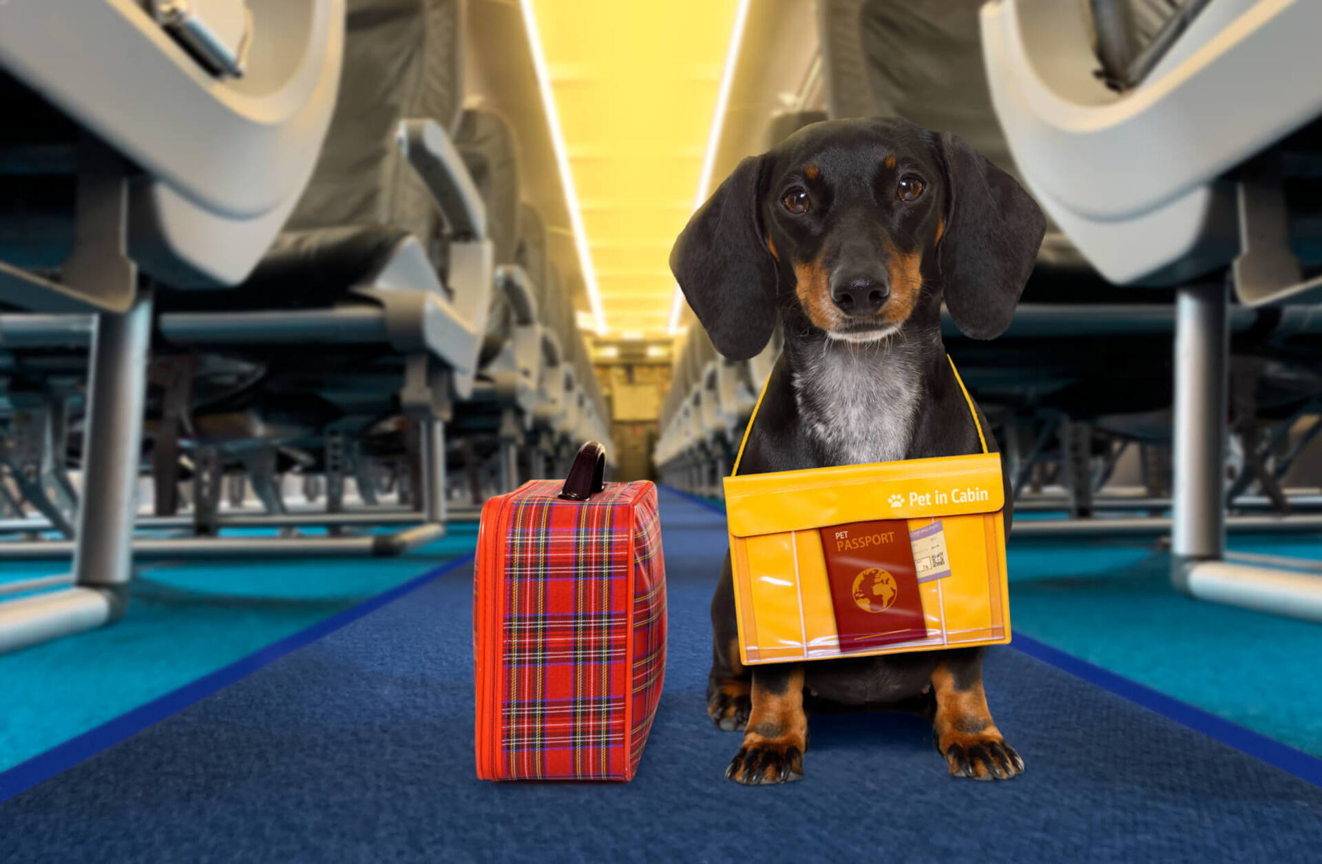 Muitos só viajam com seus bichinhos