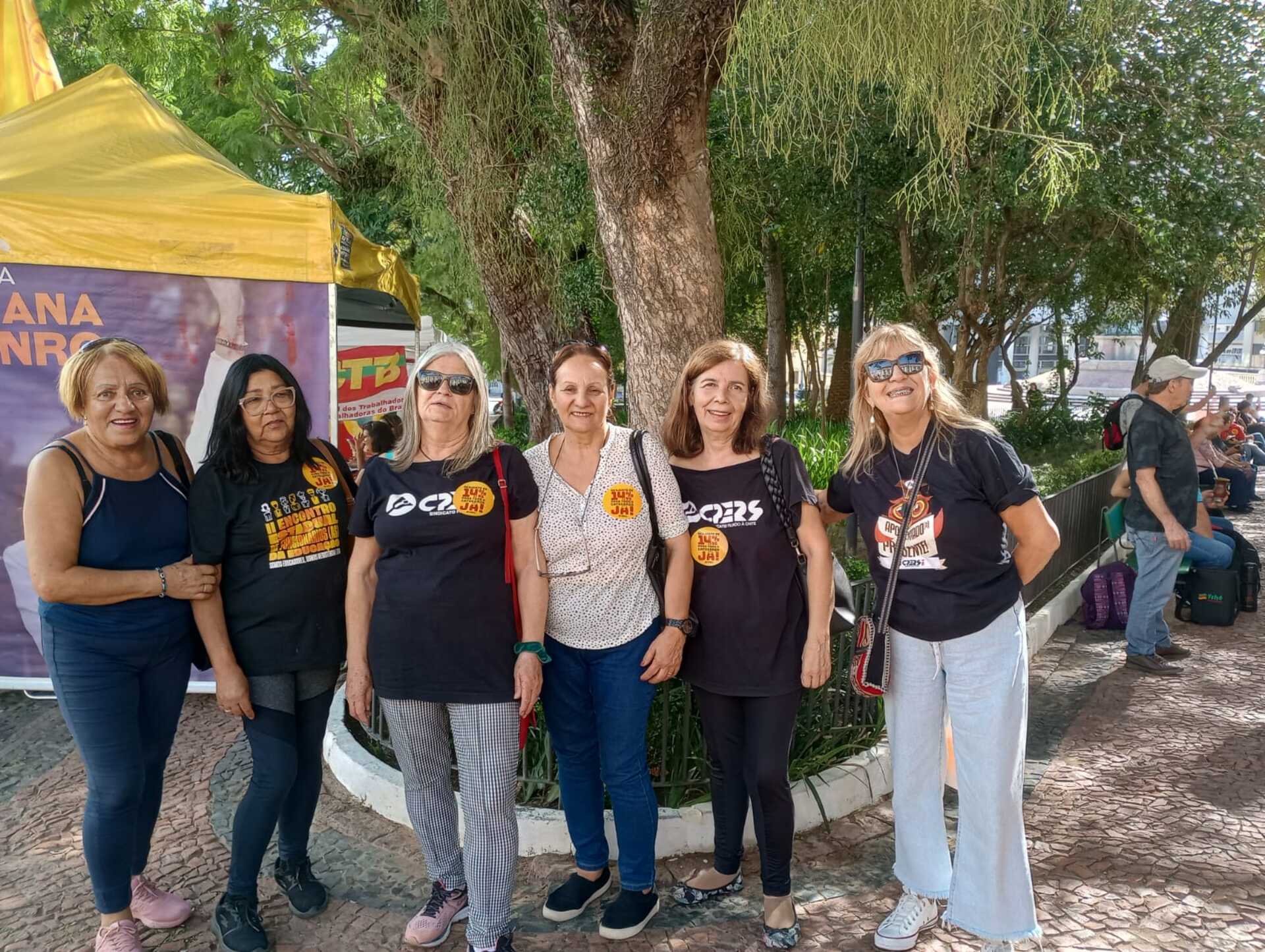Professores bageenses estiveram em Porto Alegre