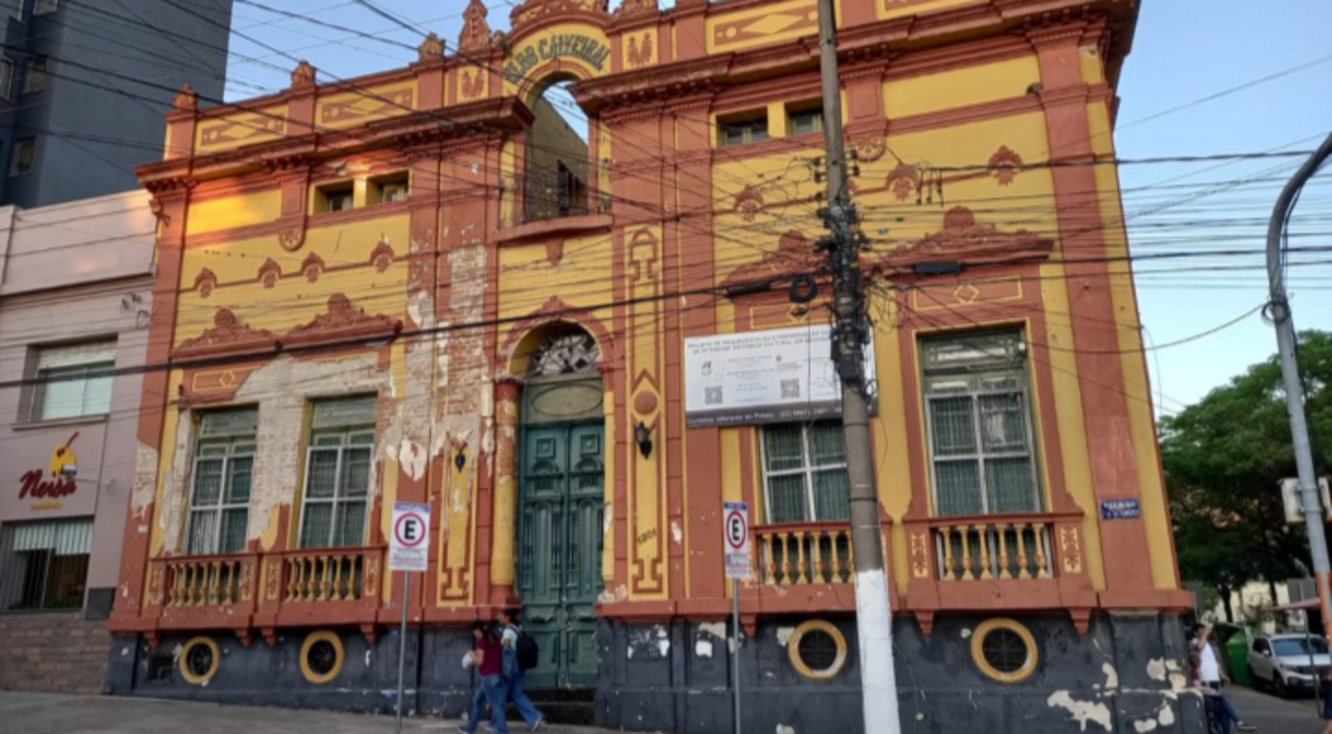 Trabalho é para requalificação do prédio histórico