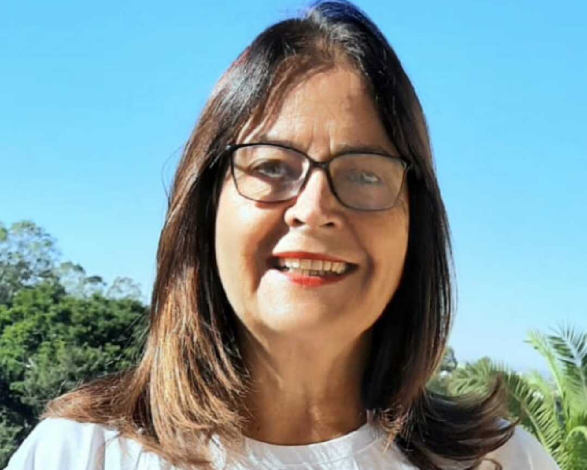 Tânia divulgou material informativo sobre a doença