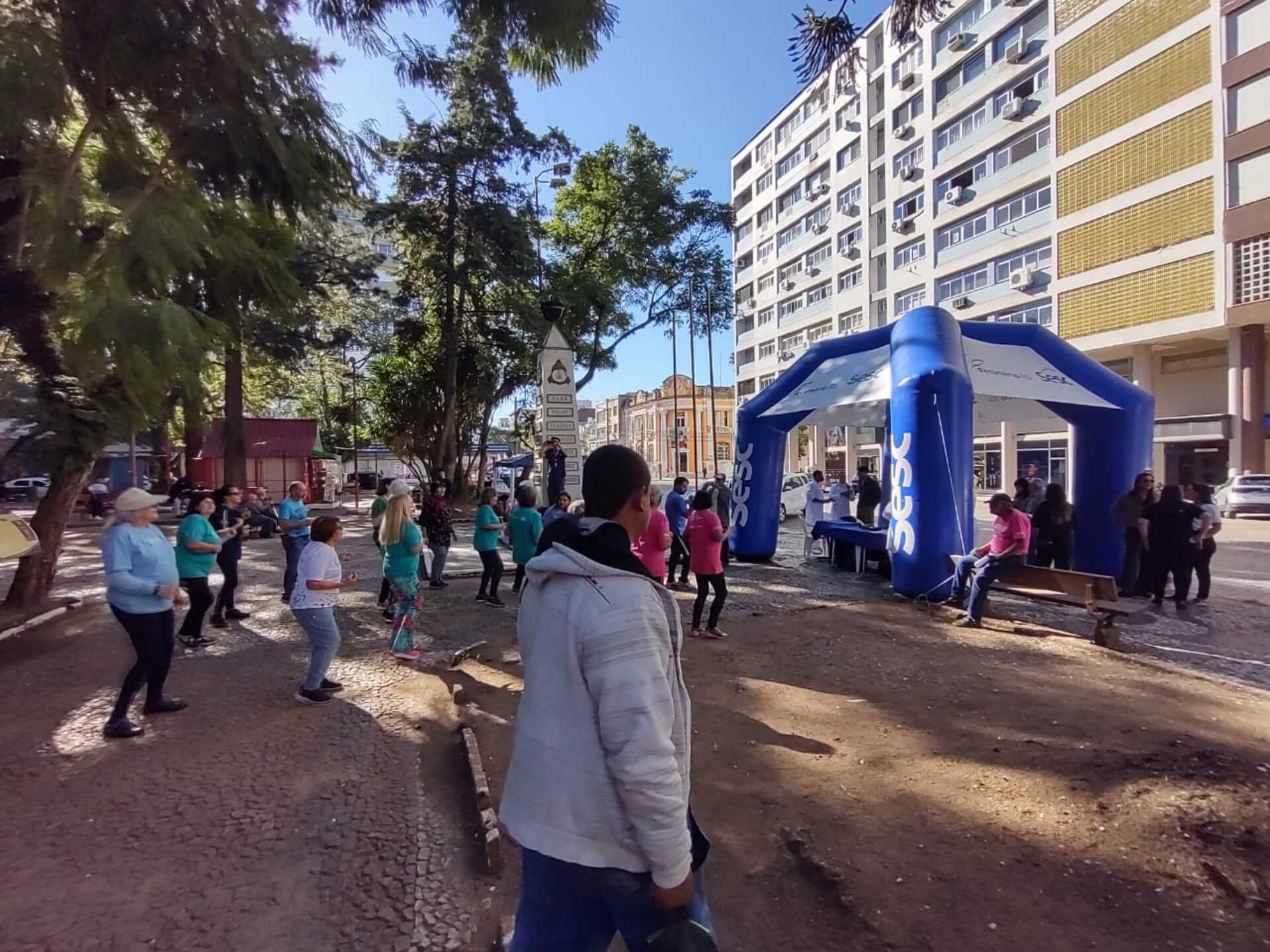 Objetivo é incentivar comunidade a se movimentar