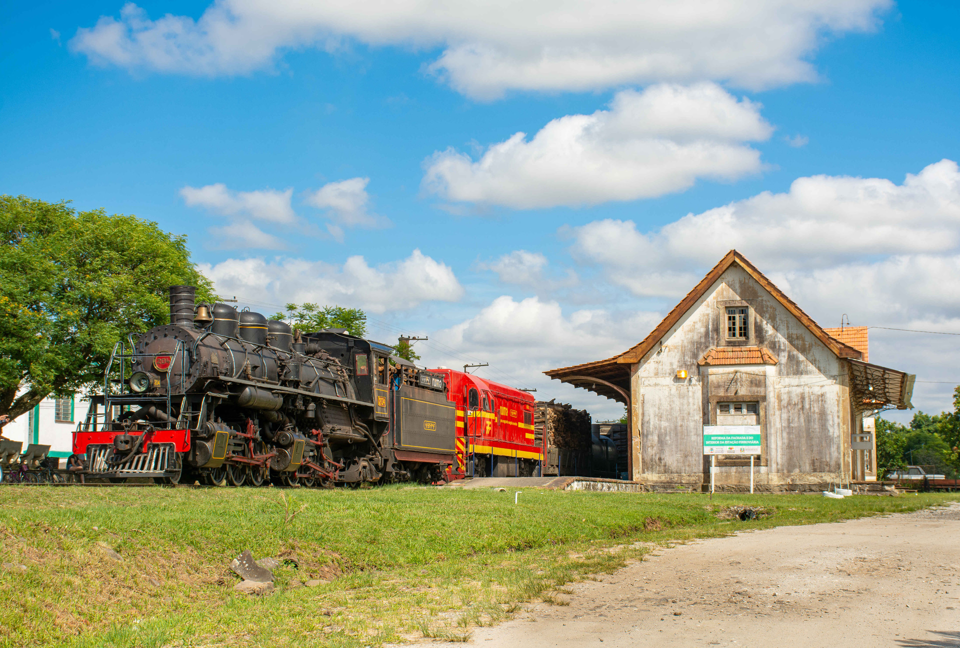 Estação de Restinga Sêca atualmente