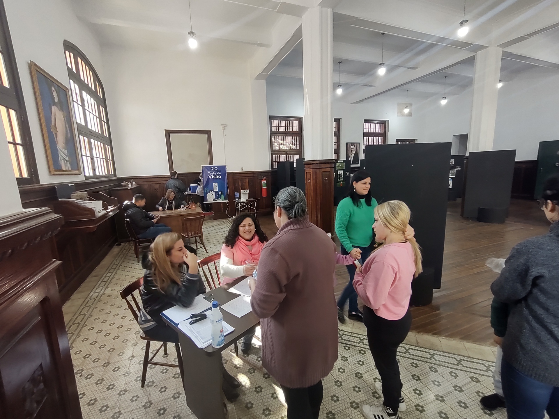 Mobilizações ocorreram na Casa de Cultura e na Santa Casa