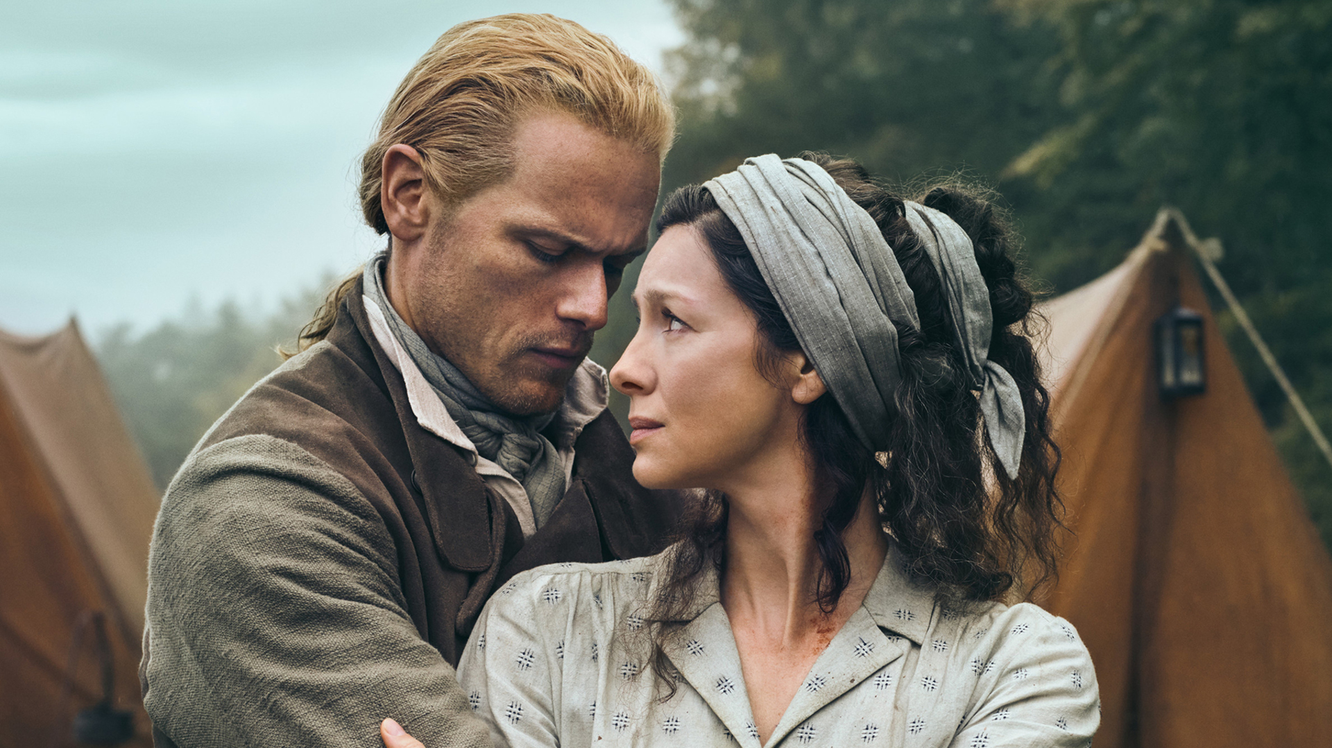 Claire e James Fraser: romance é arrebatador