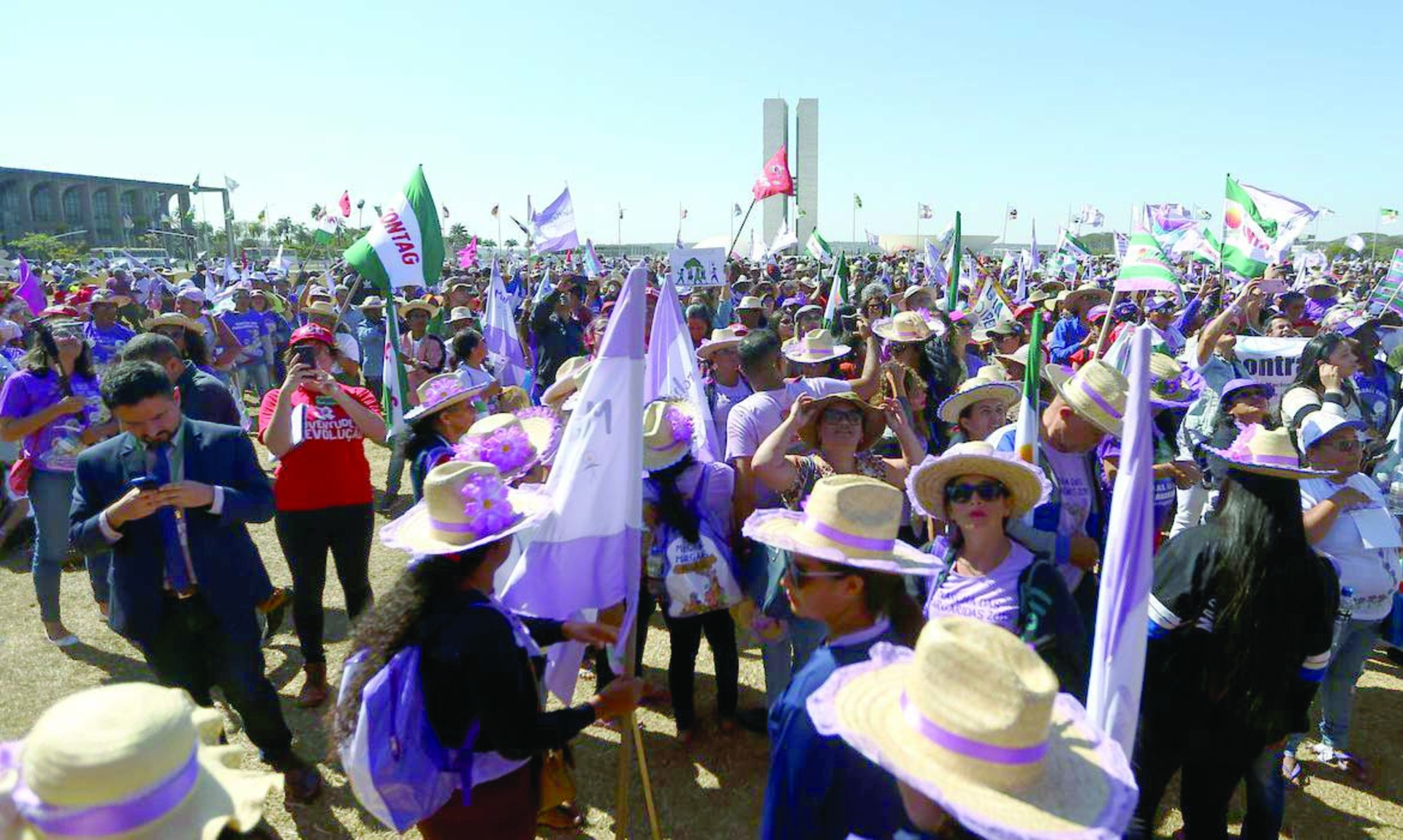 OAB Barro Preto - Mulheres da região participam da Marcha das Margaridas