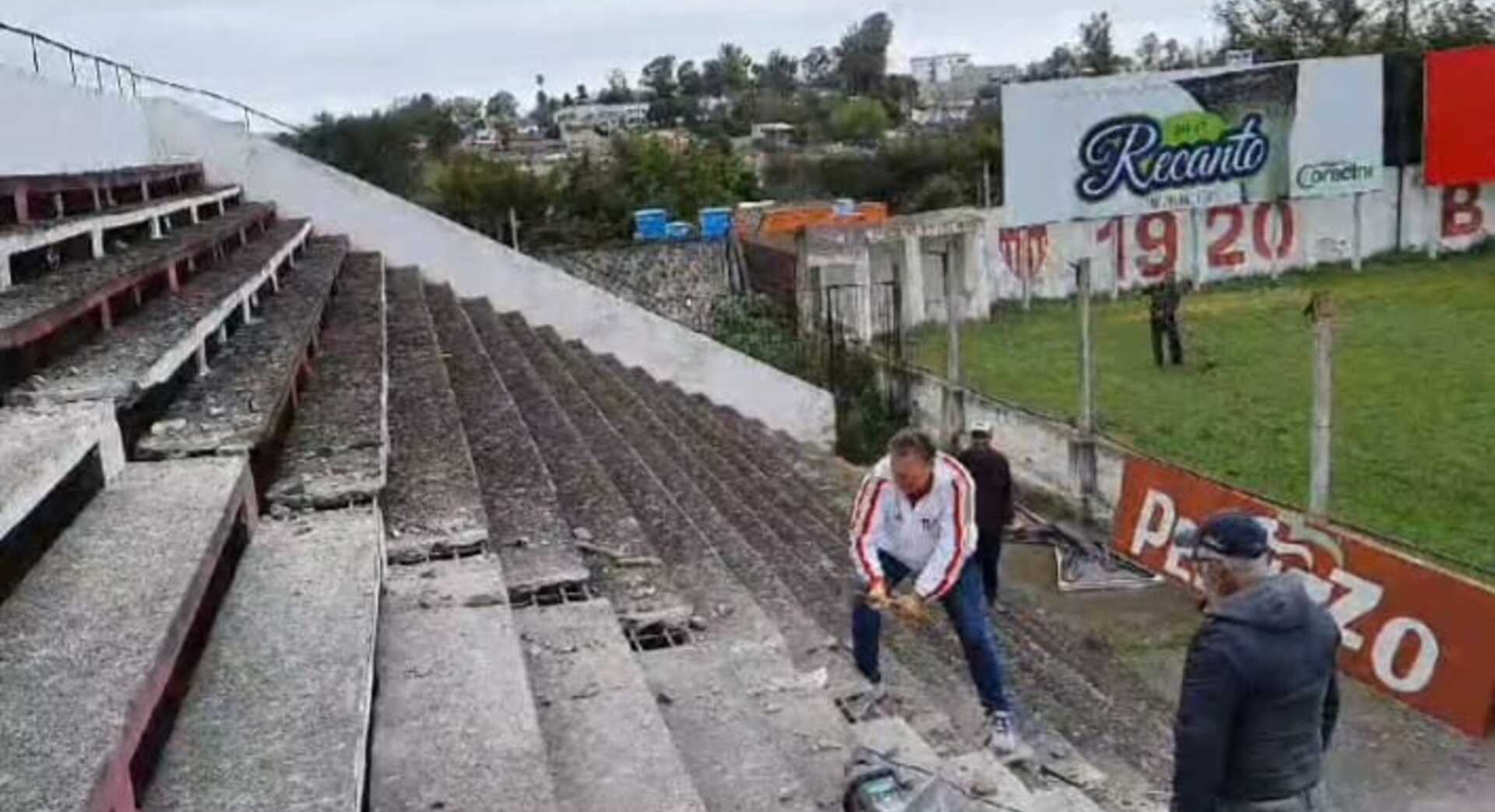 Arquibancadas serão remodeladas
