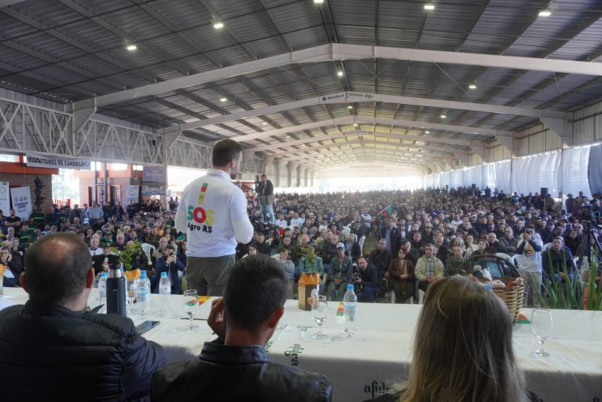 Cobranças foram feitas em evento do Movimento SOS Agro