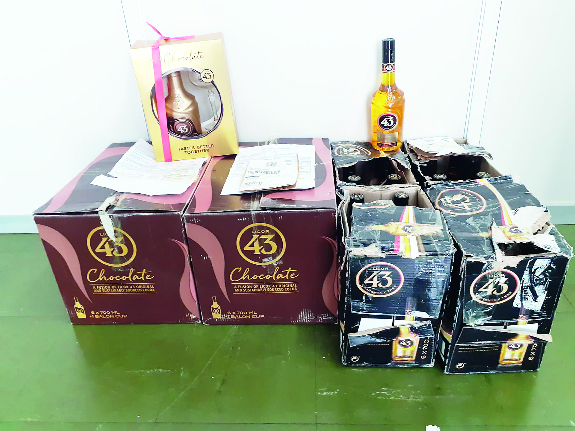 OAB Barro Preto - Polícia Federal apreende bebidas contrabandeadas em Bagé