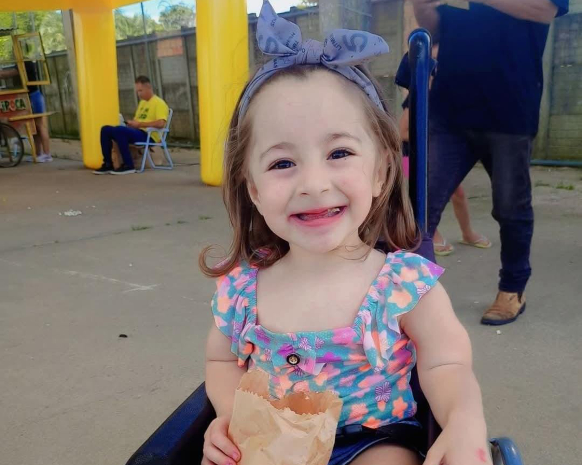 Menina de apenas 5 anos sofre com “ossos de vidro”