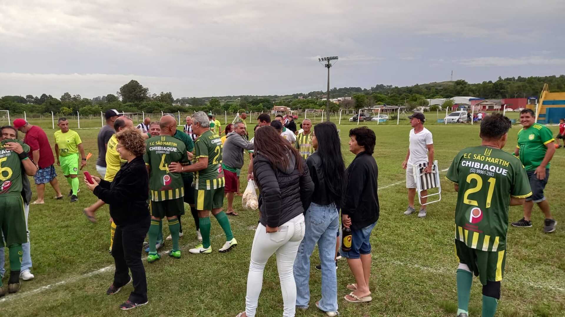 Partida ocorreu no campo 2 do complexo