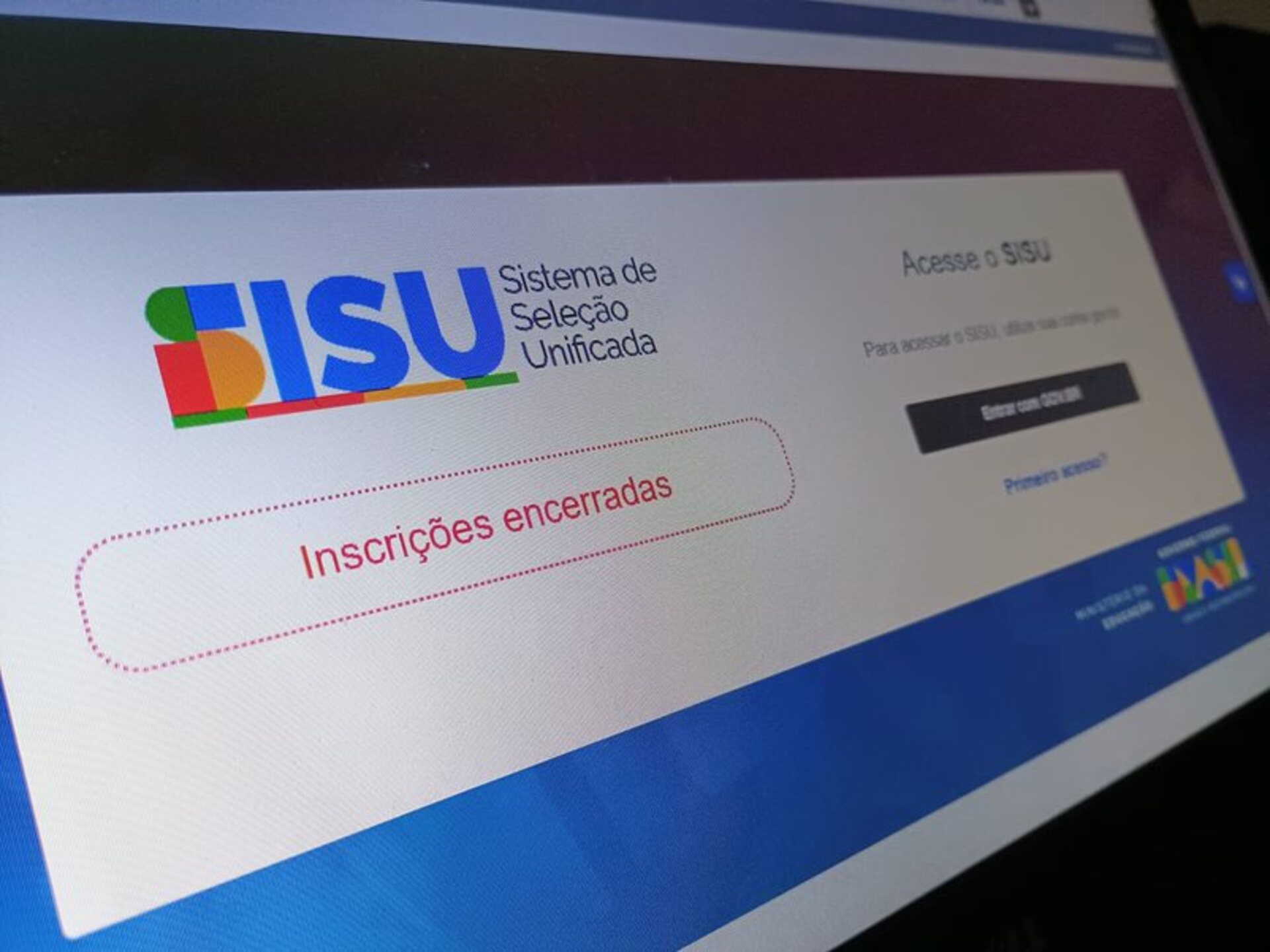 OAB Barro Preto - MEC prorroga prazo para matrículas no Sisu