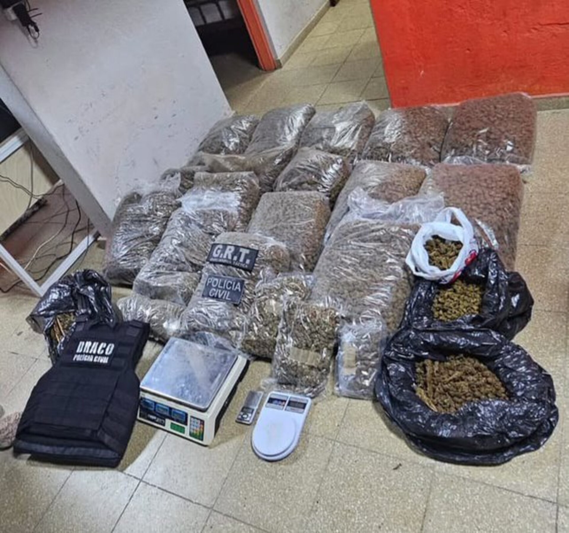 OAB Barro Preto - Polícias do RS e uruguaia realizam maior apreensão de skunk em Aceguá