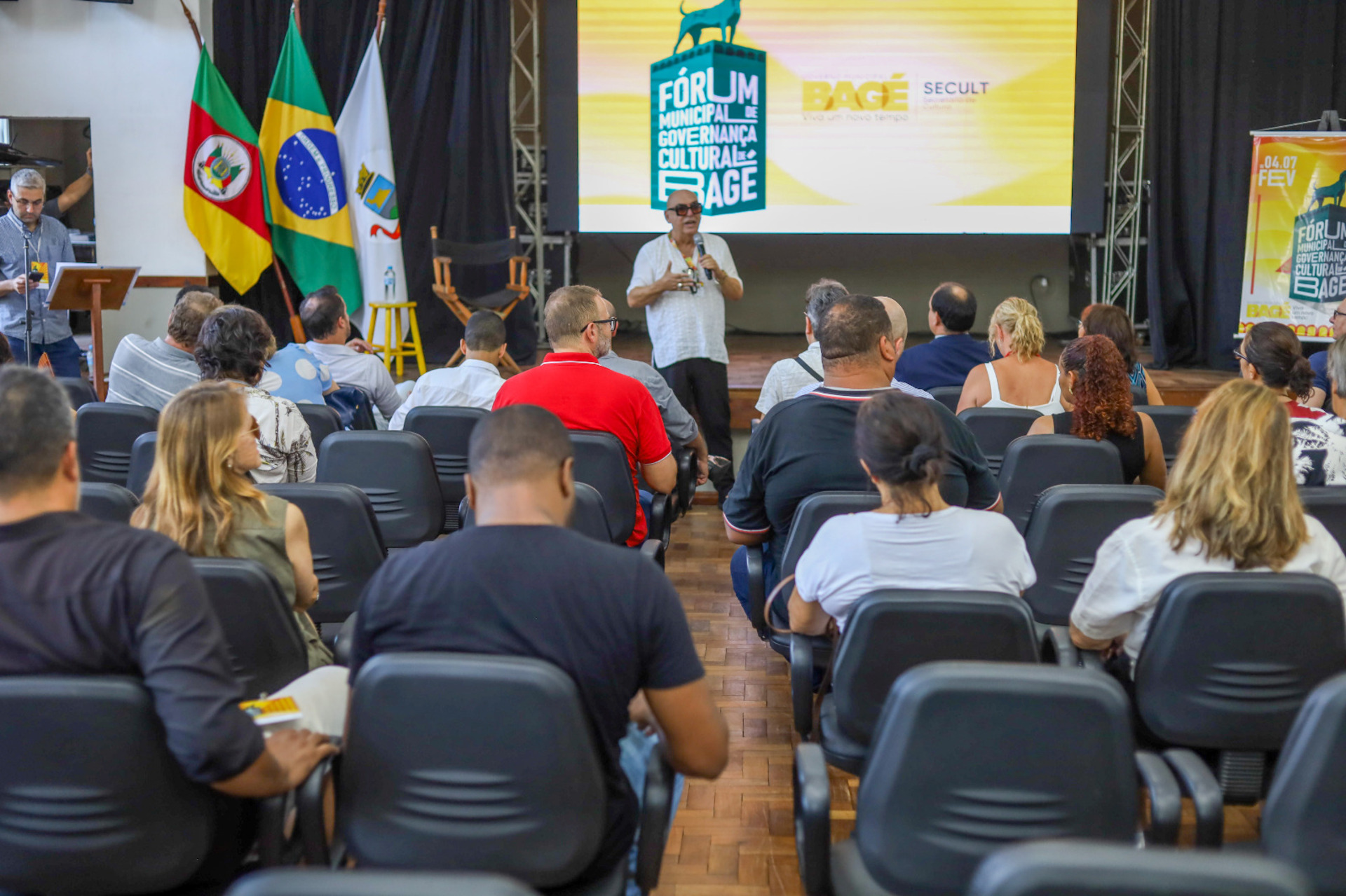 Lei Rouanet foi um dos temas abordados no primeiro dia