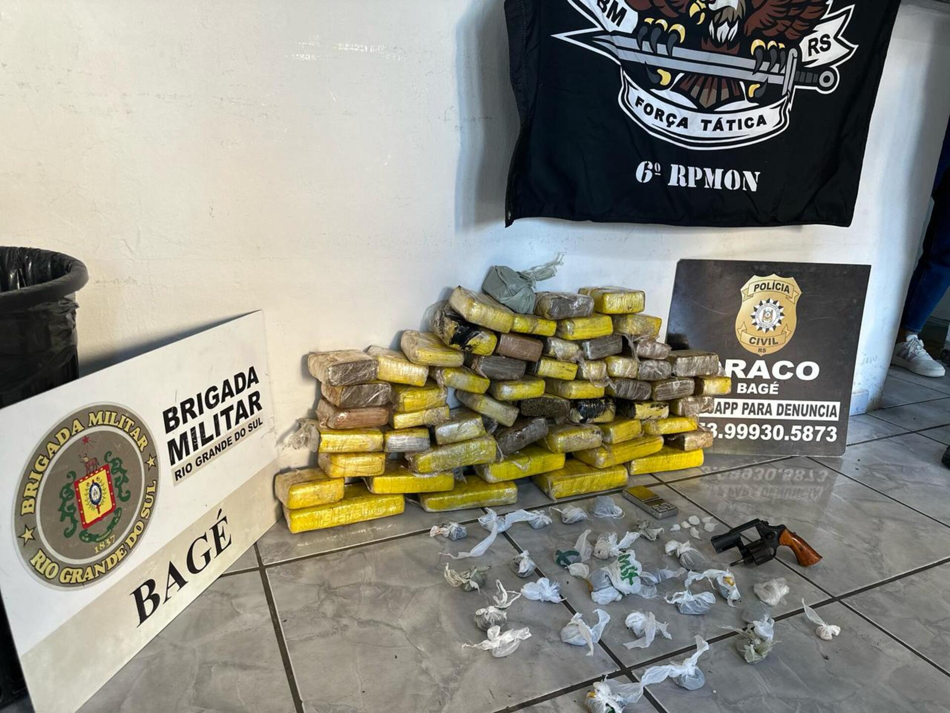 OAB Barro Preto - Homem é preso com 20 quilos de maconha enterrados no pátio