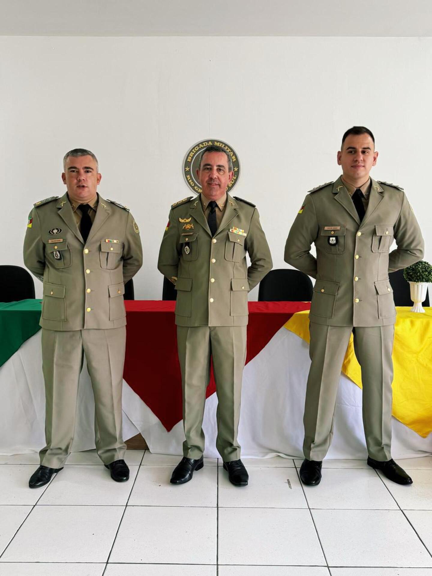OAB Barro Preto - Capitão Pedro Puhl assume comando do esquadrão da Brigada Militar