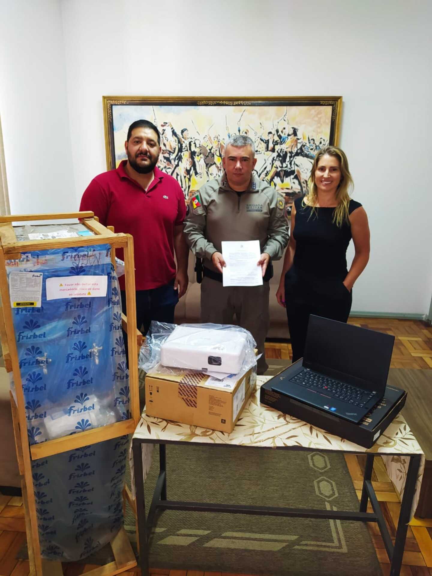OAB Barro Preto - Consepro faz doação de equipamentos de mais de R$ 8,8 mil