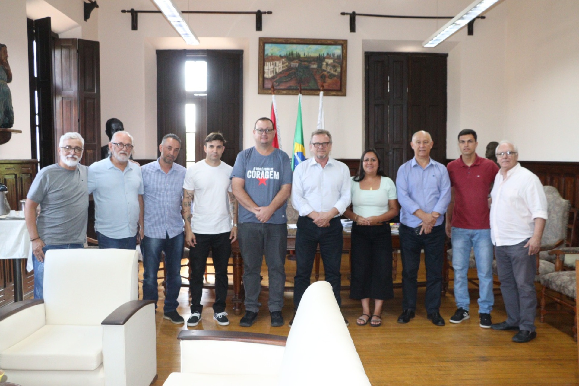 OAB Barro Preto - Vereadores de Candiota entregam demandas para Mainardi e Pepe Vargas