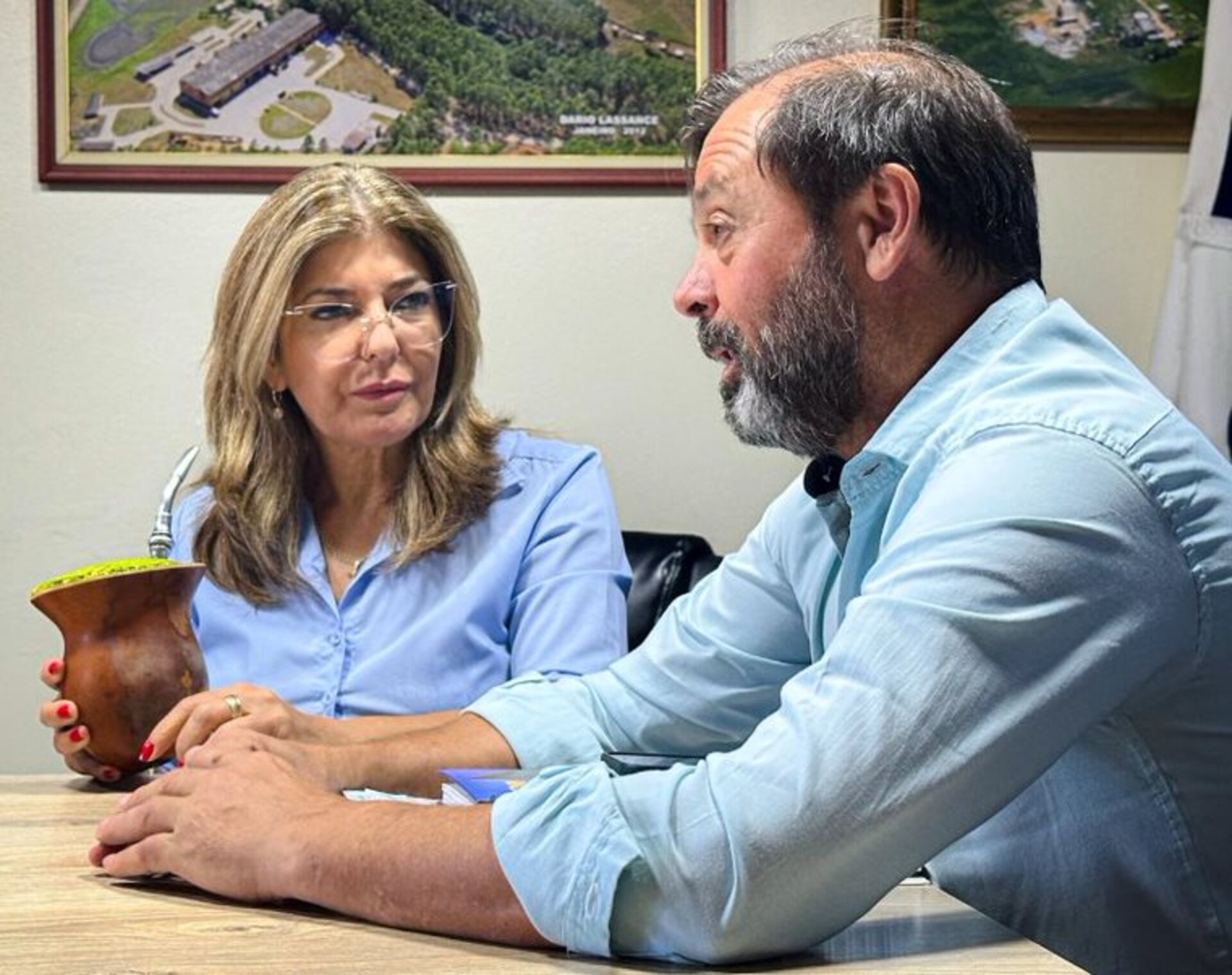 OAB Barro Preto - Deputada Adriana Lara e prefeito Luiz Carlos Folador vão a Brasília para tratar da reabertura da Usina Candiota 3