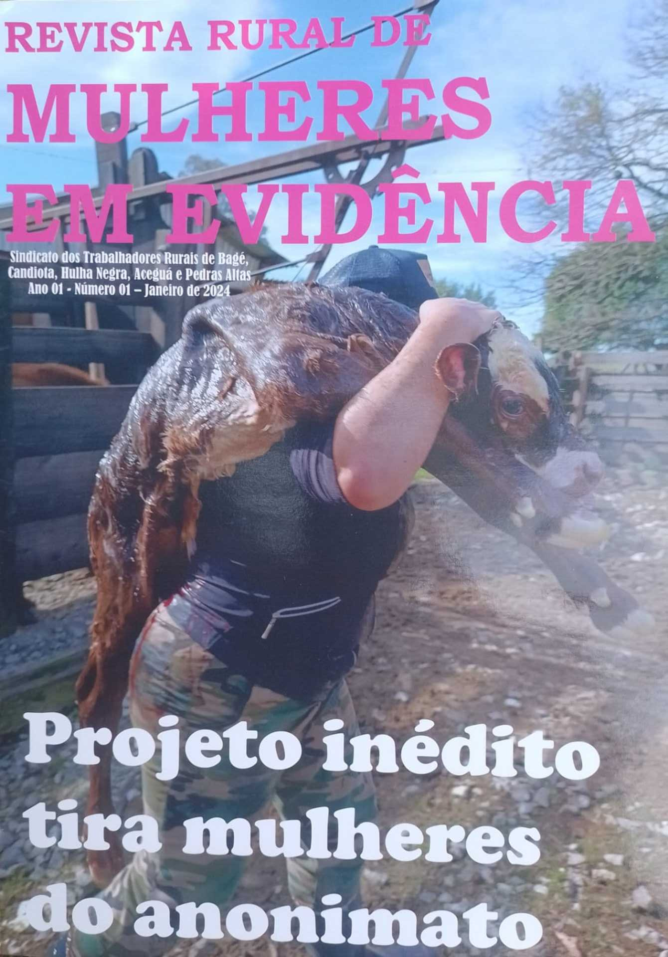 Revista é iniciativa do Sindicato doa Trabalhadores Rurais de Bagé