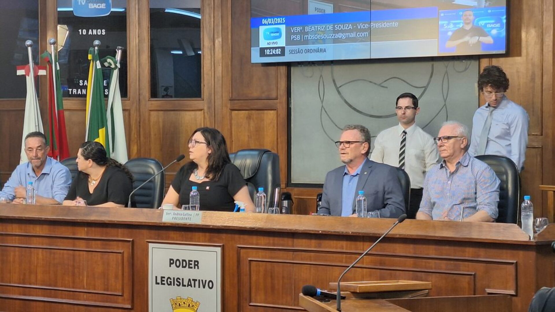 OAB Barro Preto - Mainardi defende diálogo em primeiro discurso na Câmara de Vereadores