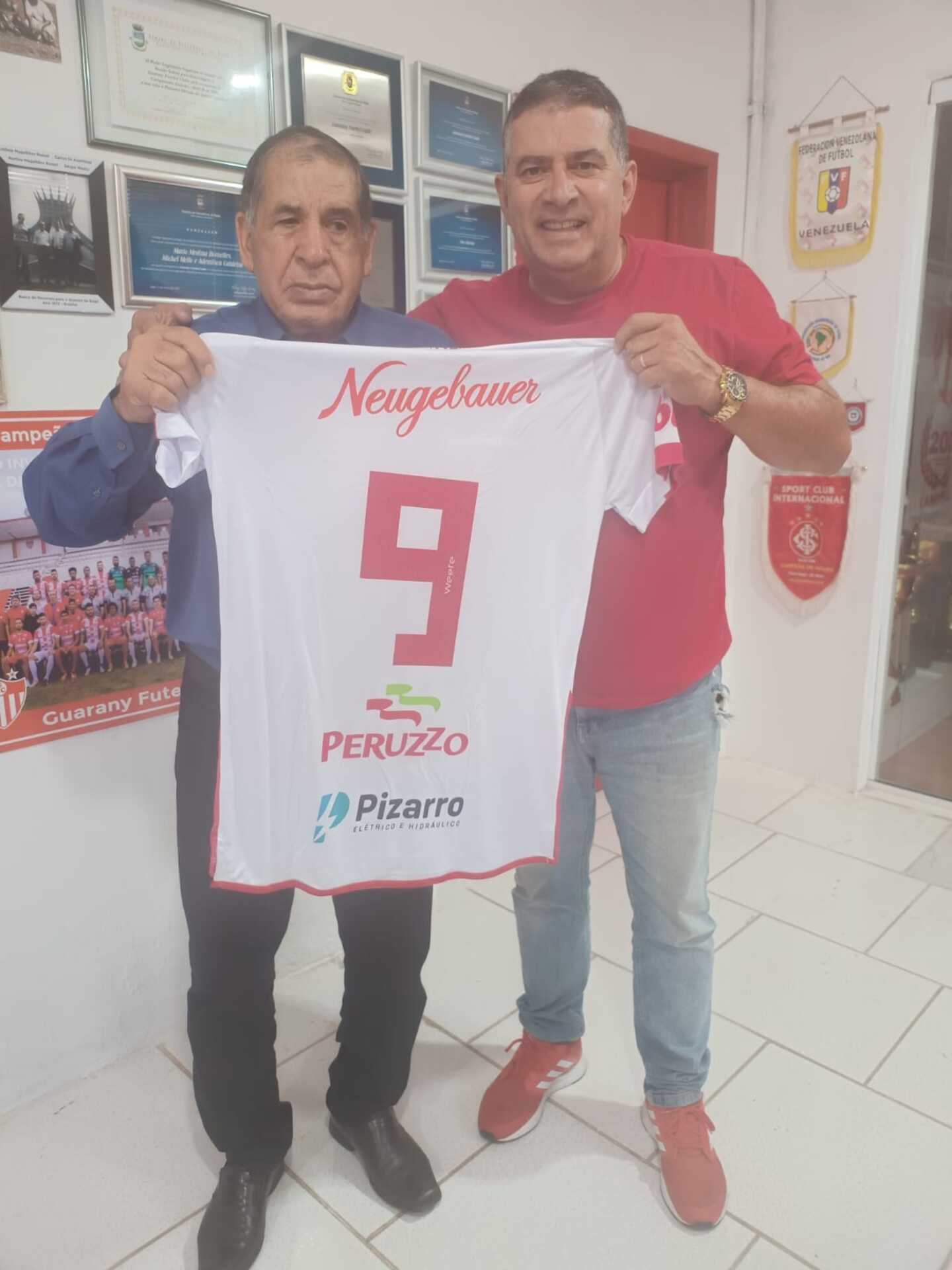 Abílio defendeu Guarany em 189 jogos e marcou 72 gols