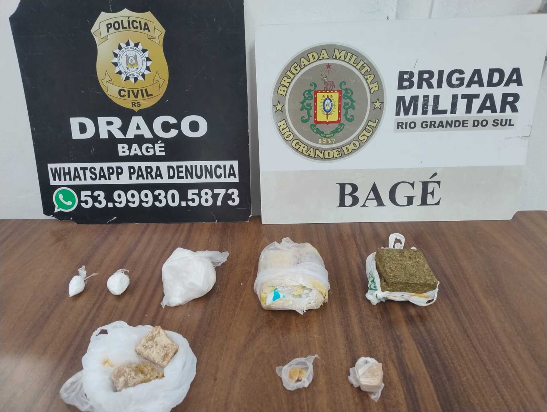 OAB Barro Preto - Polícias apreendem drogas em ponto de tráfico no São Domingos
