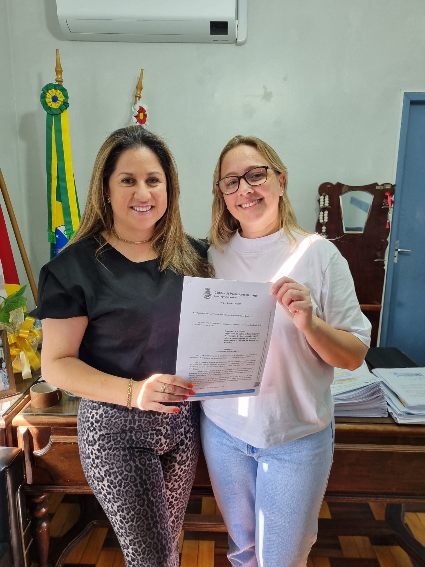 OAB Barro Preto - Vereadoras protocolam projeto de Lei de Acessibilidade