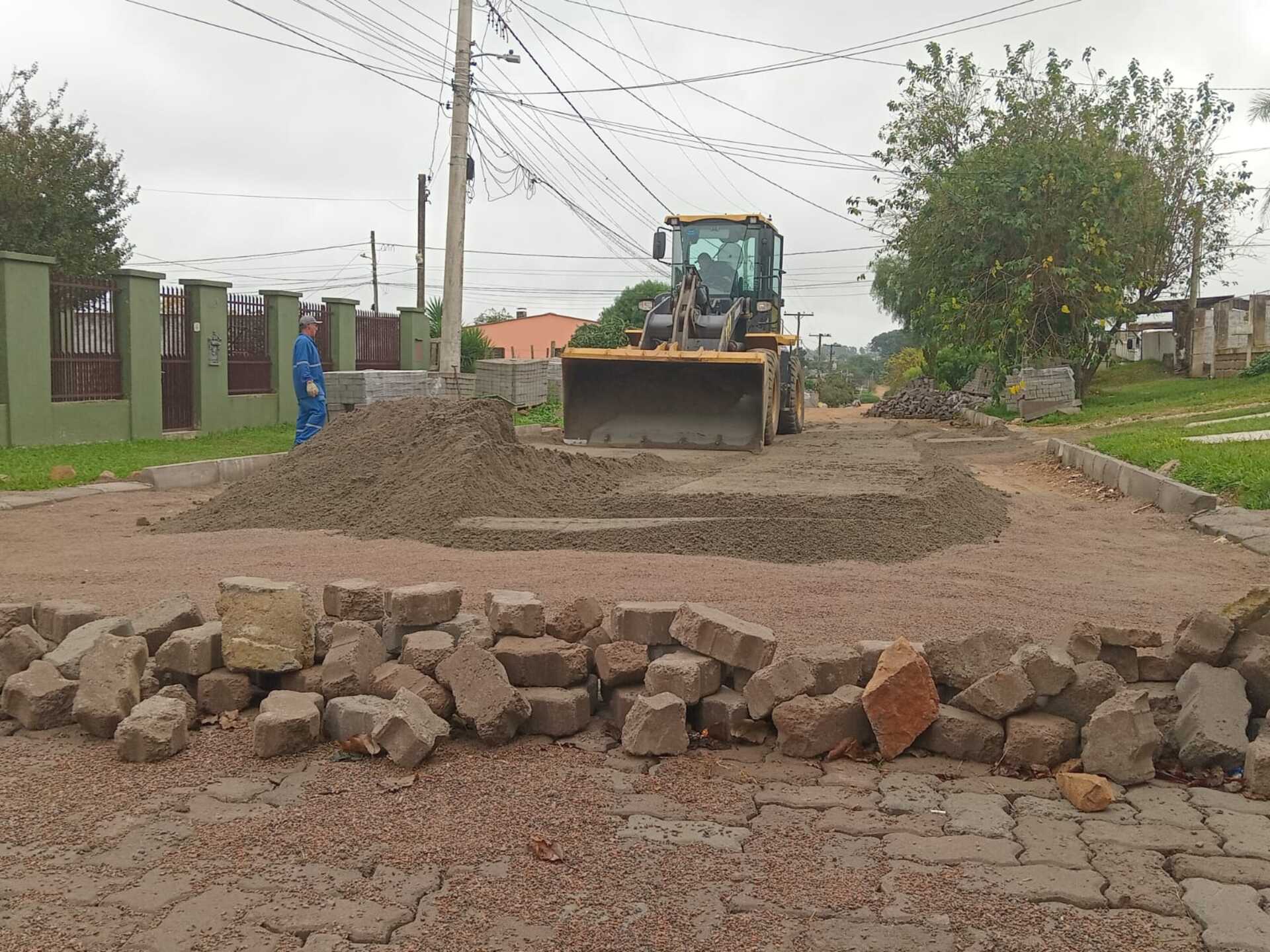 São 100 metros de via