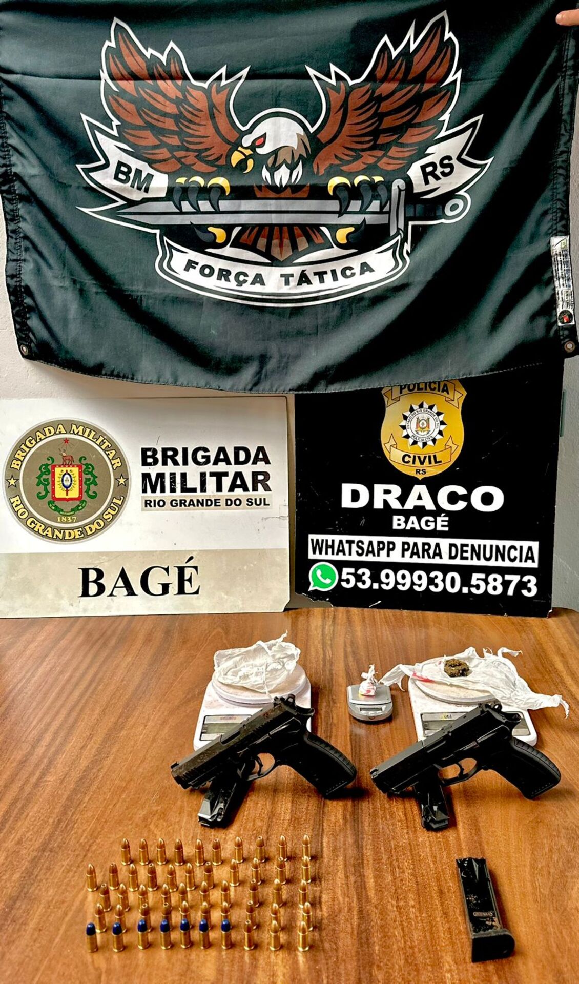 OAB Barro Preto - Ação de combate ao tráfico resulta em apreensão de armas