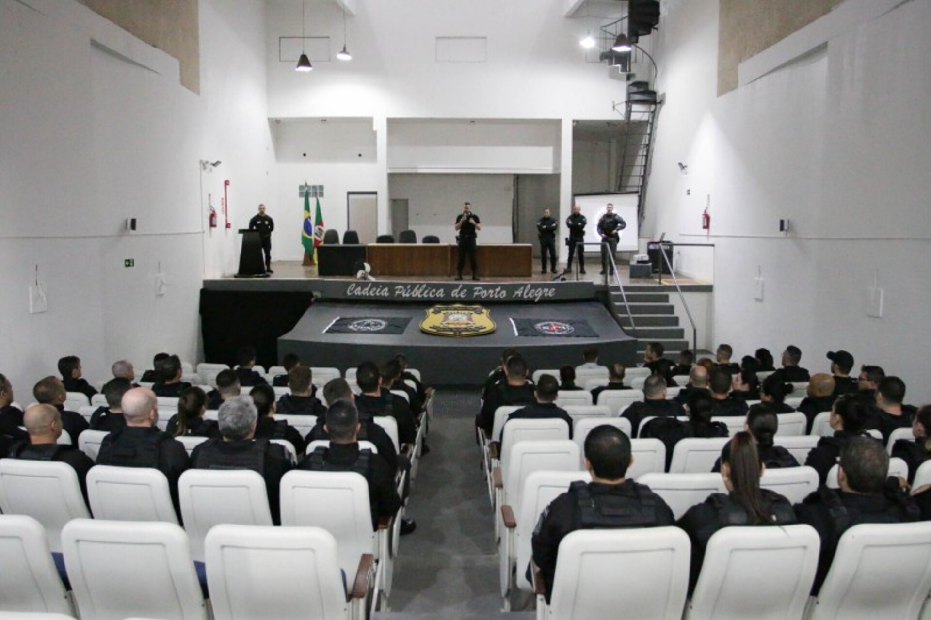 OAB Barro Preto - Grupo de Intervenção Rápida inicia formação especializada no sistema prisional