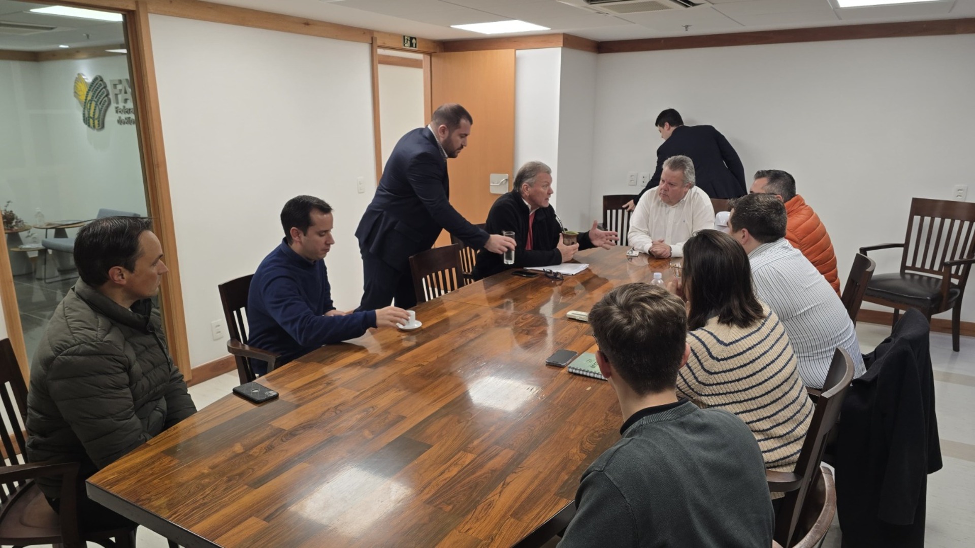 OAB Barro Preto - Hamm realiza reunião técnica com Farsul e Fetag sobre PL da Securitização