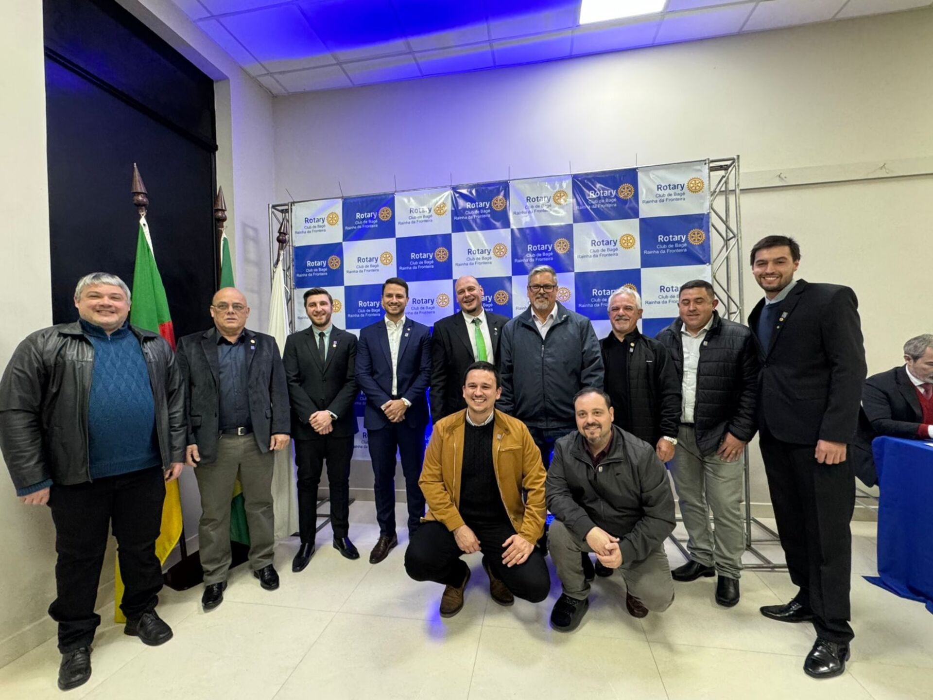 Evento contou com associados, familiares e autoridades do Rotary Internacional