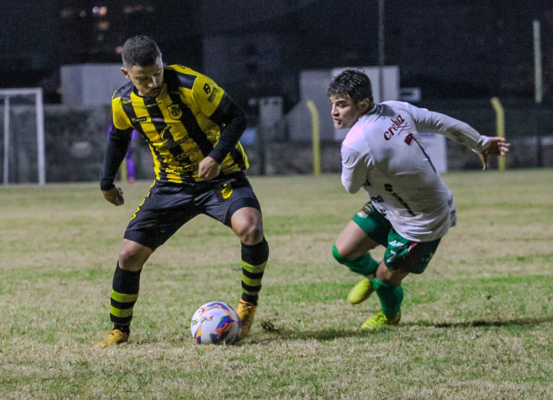 Time venceu em noite gelada