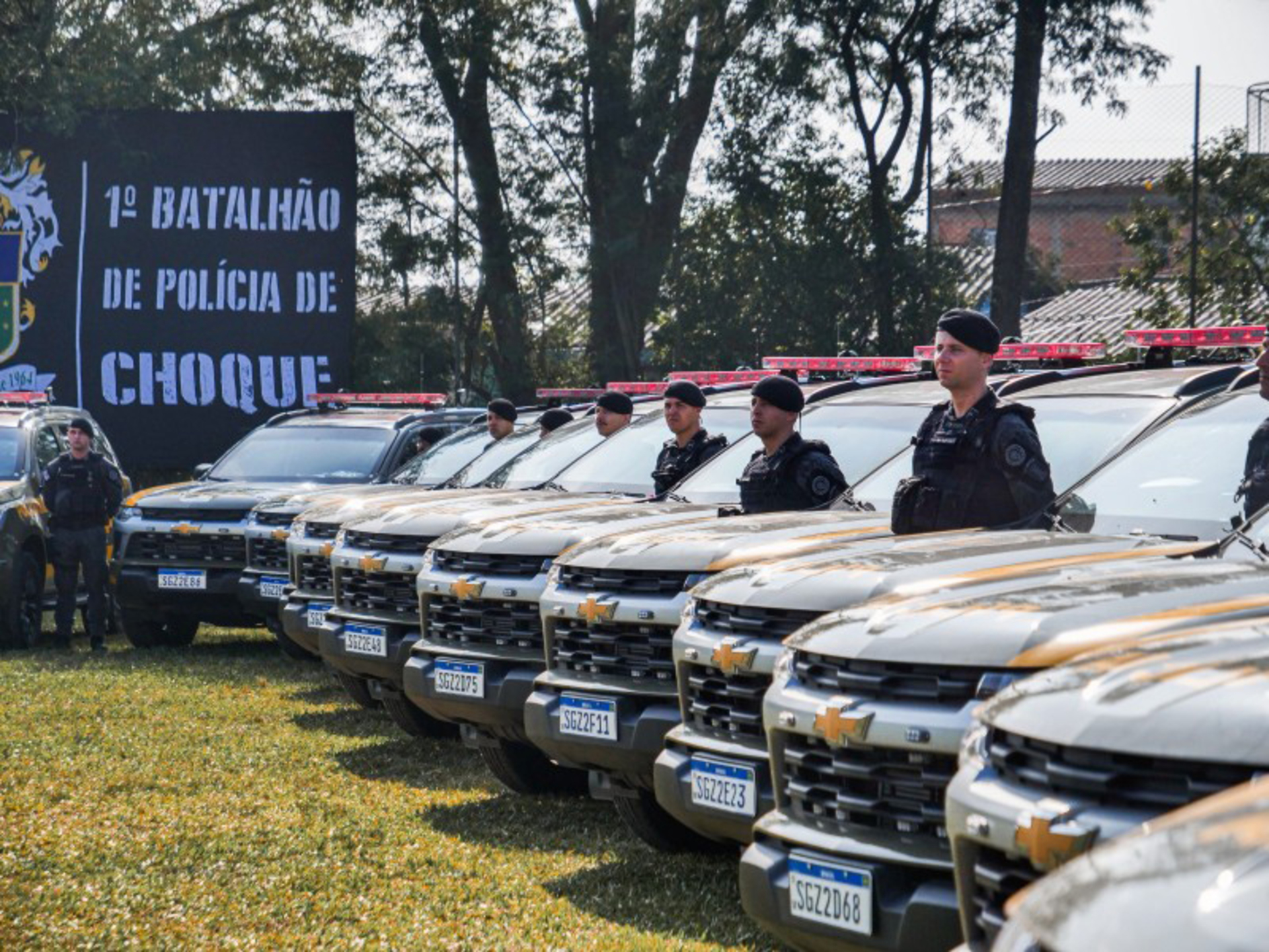 OAB Barro Preto - Brigada Militar recebe novas viaturas e equipamentos do Ministério da Justiça