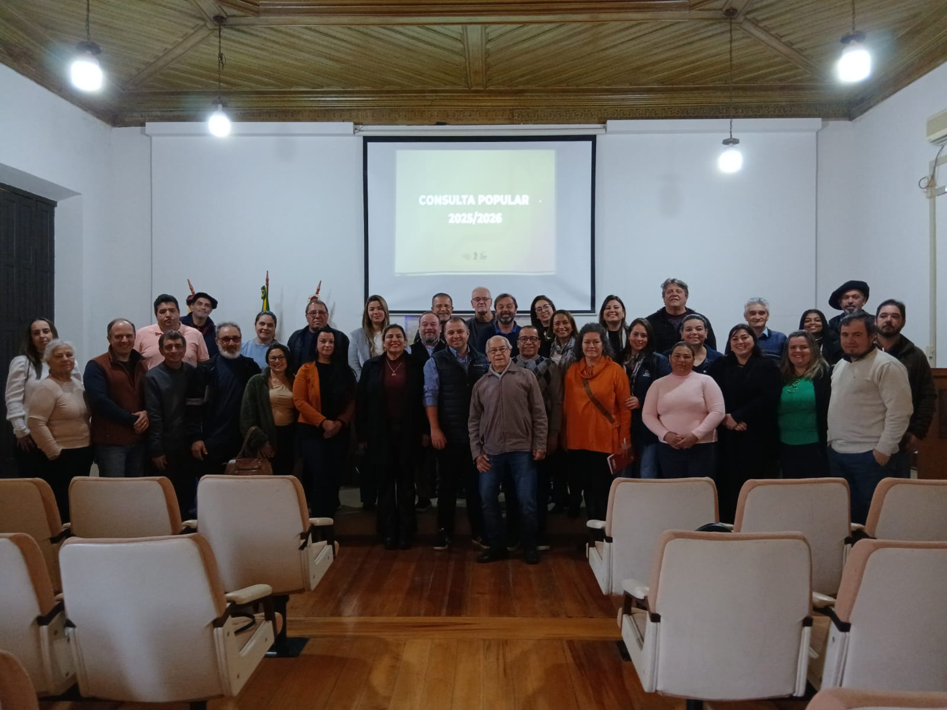 Também foram apresentadas as demais etapas a serem realizadas no processo