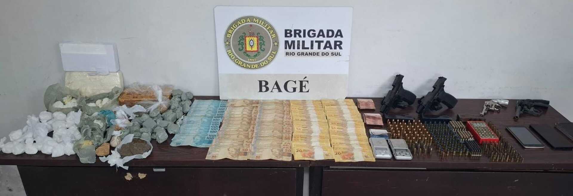 OAB Barro Preto - Ação da Brigada apreende mais de cinco quilos de drogas