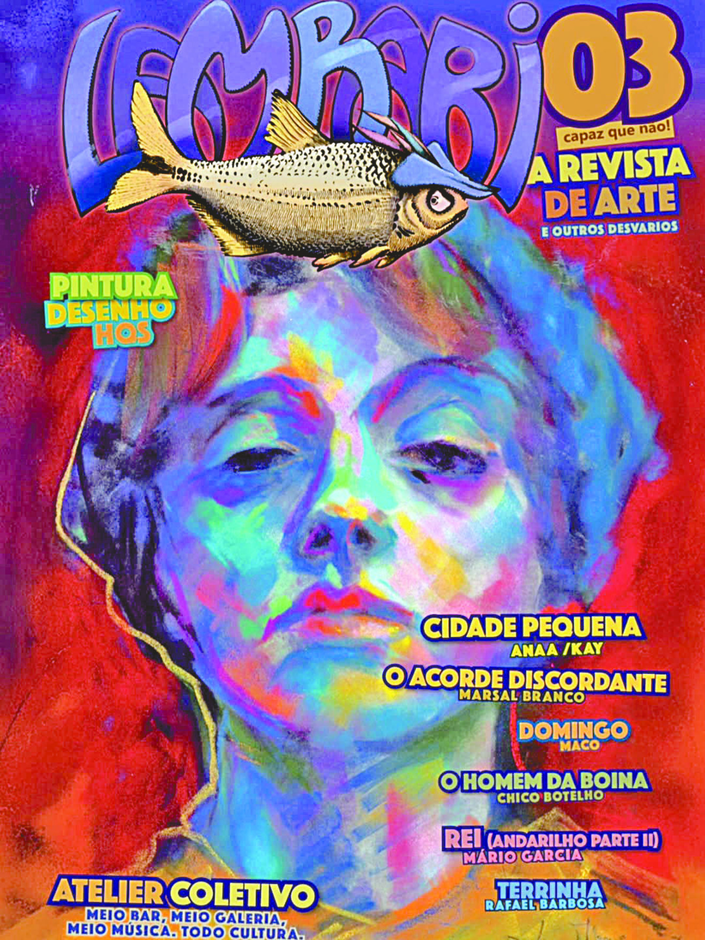 OAB Barro Preto - Revista Lambari reúne artistas de Bagé, França e Uruguai em nova edição