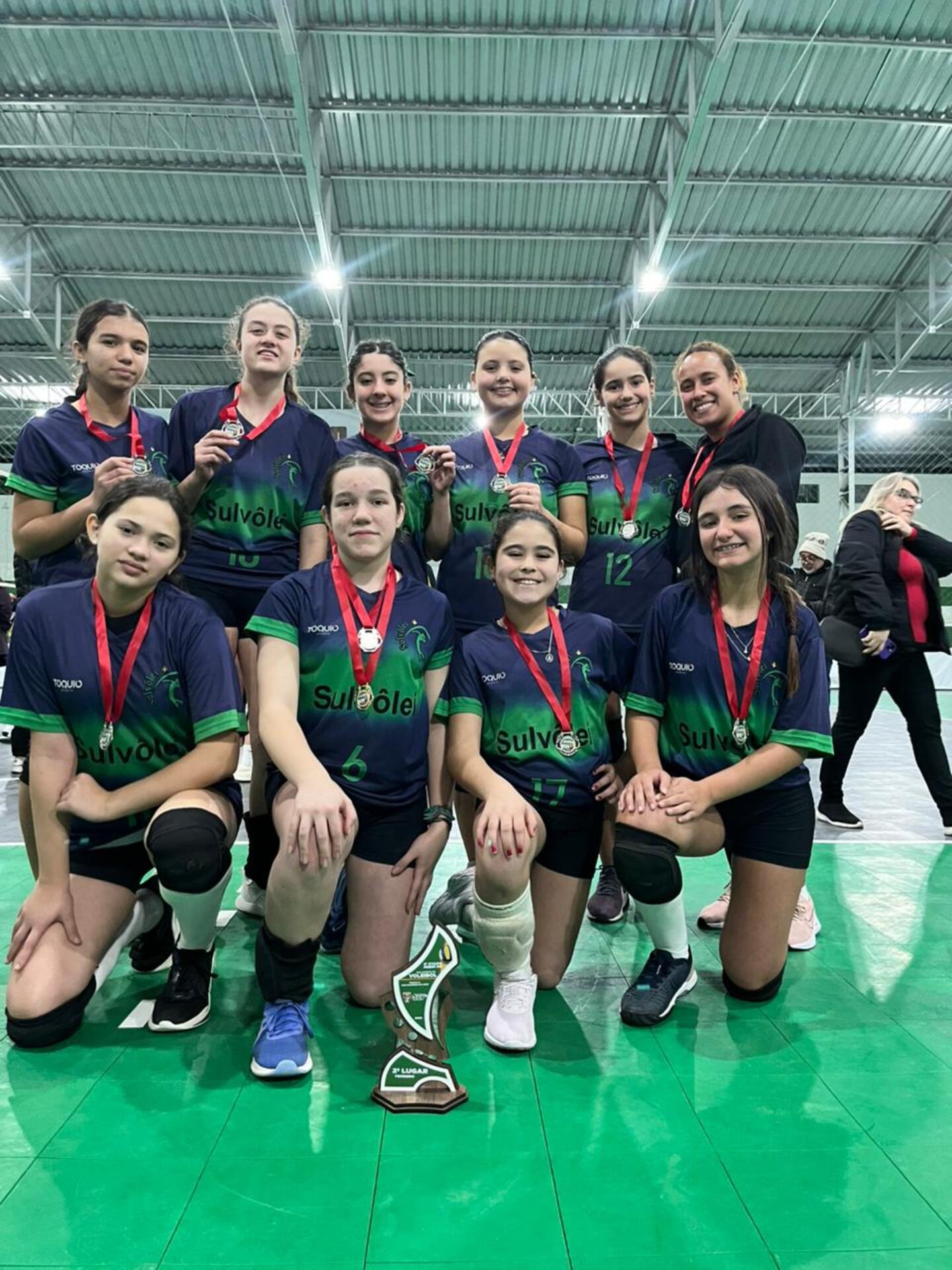 OAB Barro Preto - Sulvôlei conquista vice-campeonato no Gaúcho Mirim