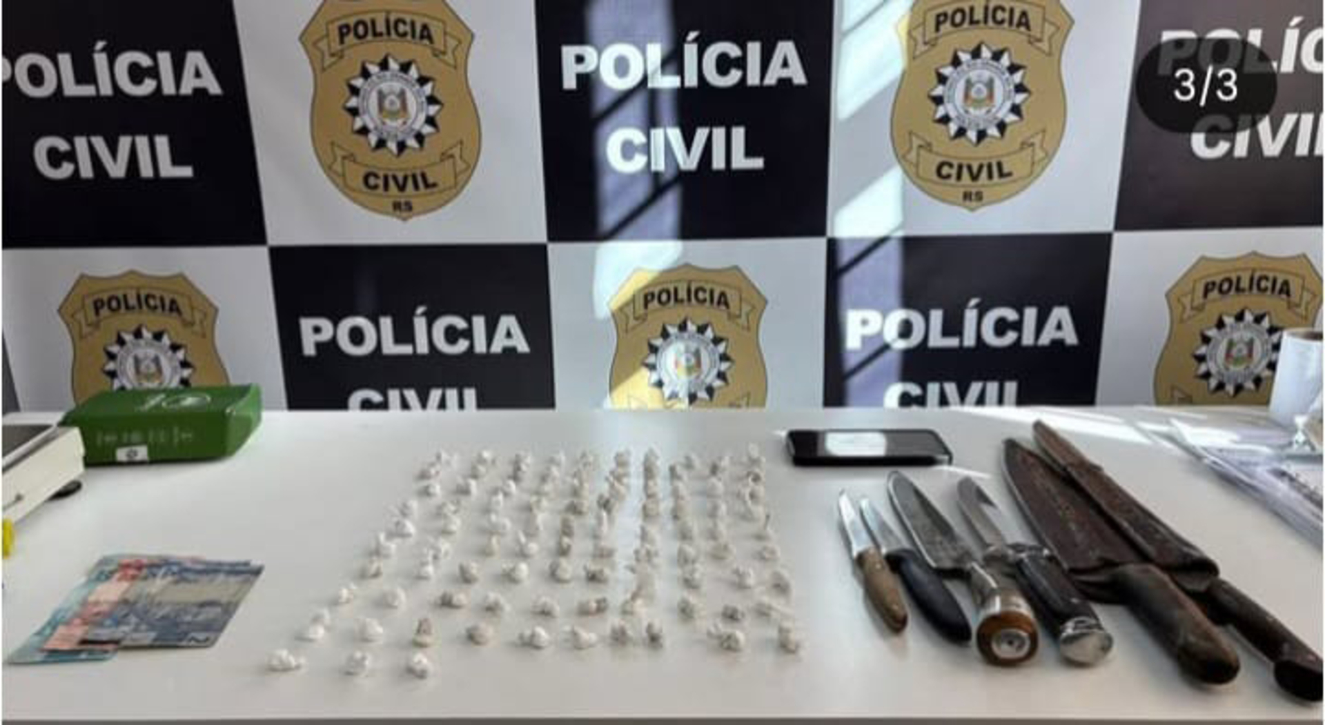 OAB Barro Preto - Adolescente é apreendido por comandar ponto em Dom Pedrito