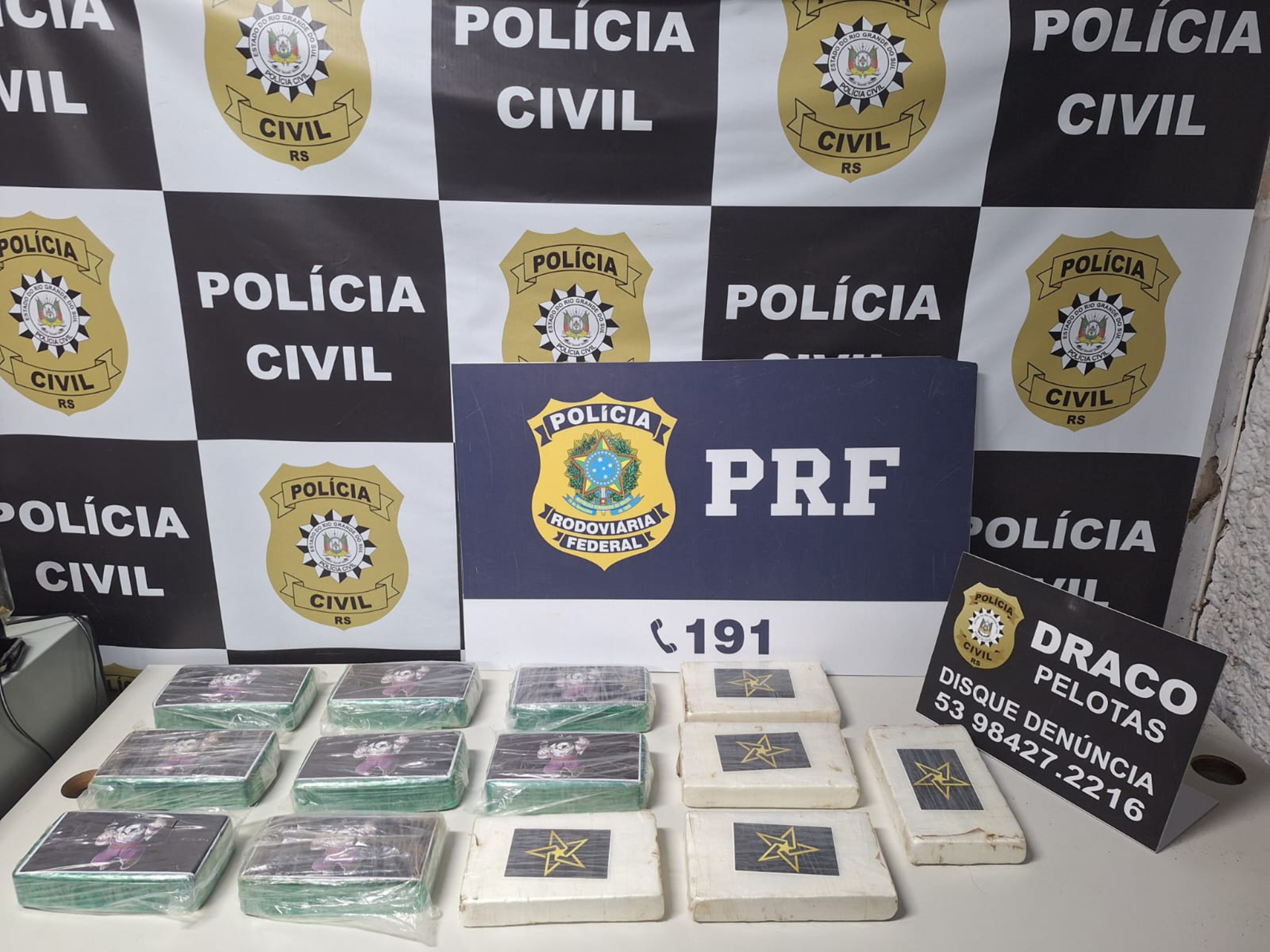 OAB Barro Preto - Apreendidos mais de 13 quilos de drogas avaliadas em R$ 1 milhão